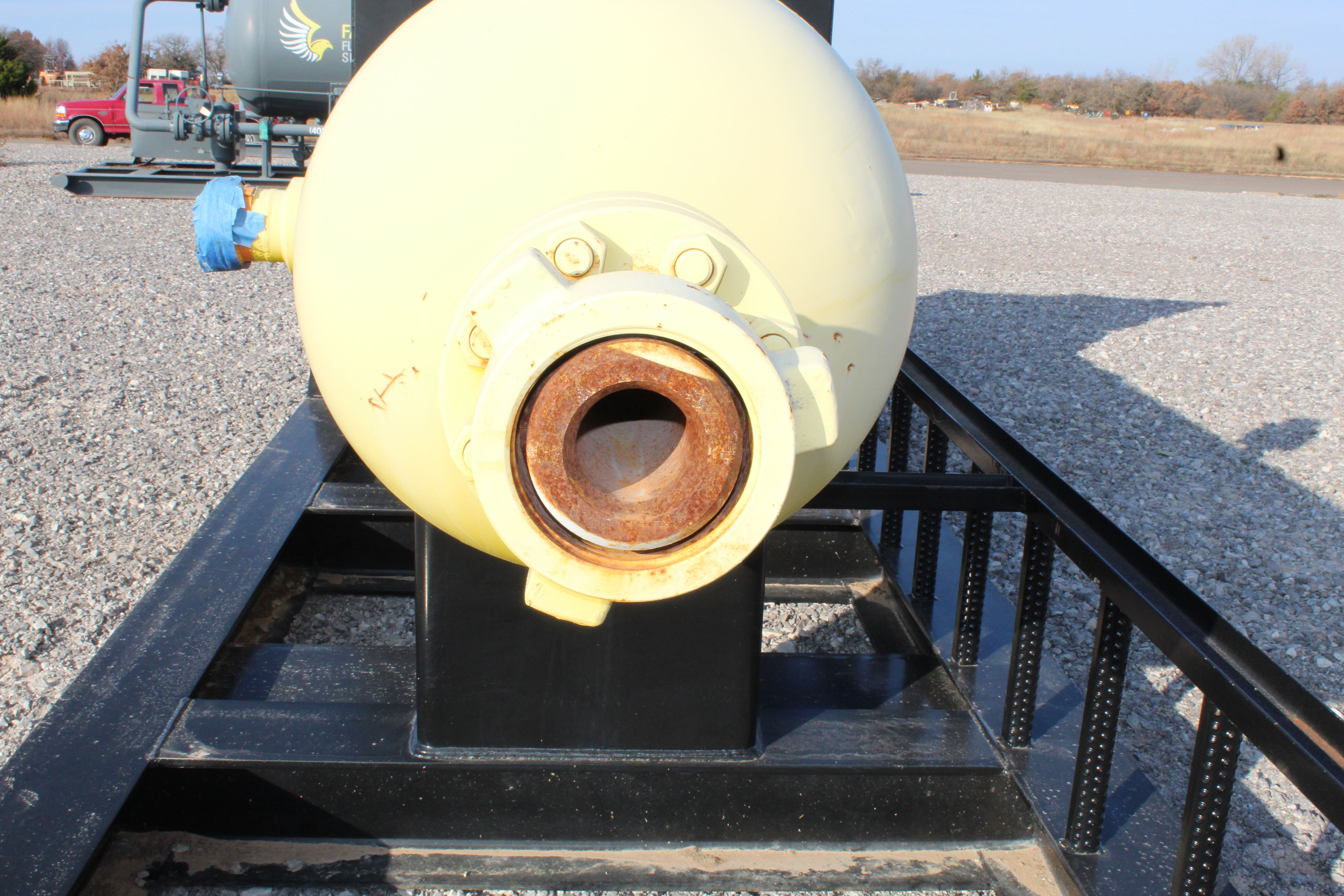 Used Sand Trap, Cyclonic, 24"x8', 10000#