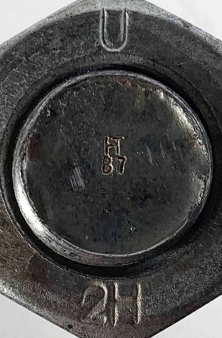 Stud, THD, 1-1/8"-8x8-1/2", Zinc