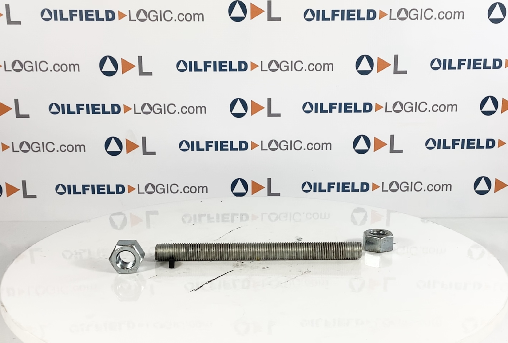 Stud, THD, 7/8"-9 x 10", Zinc