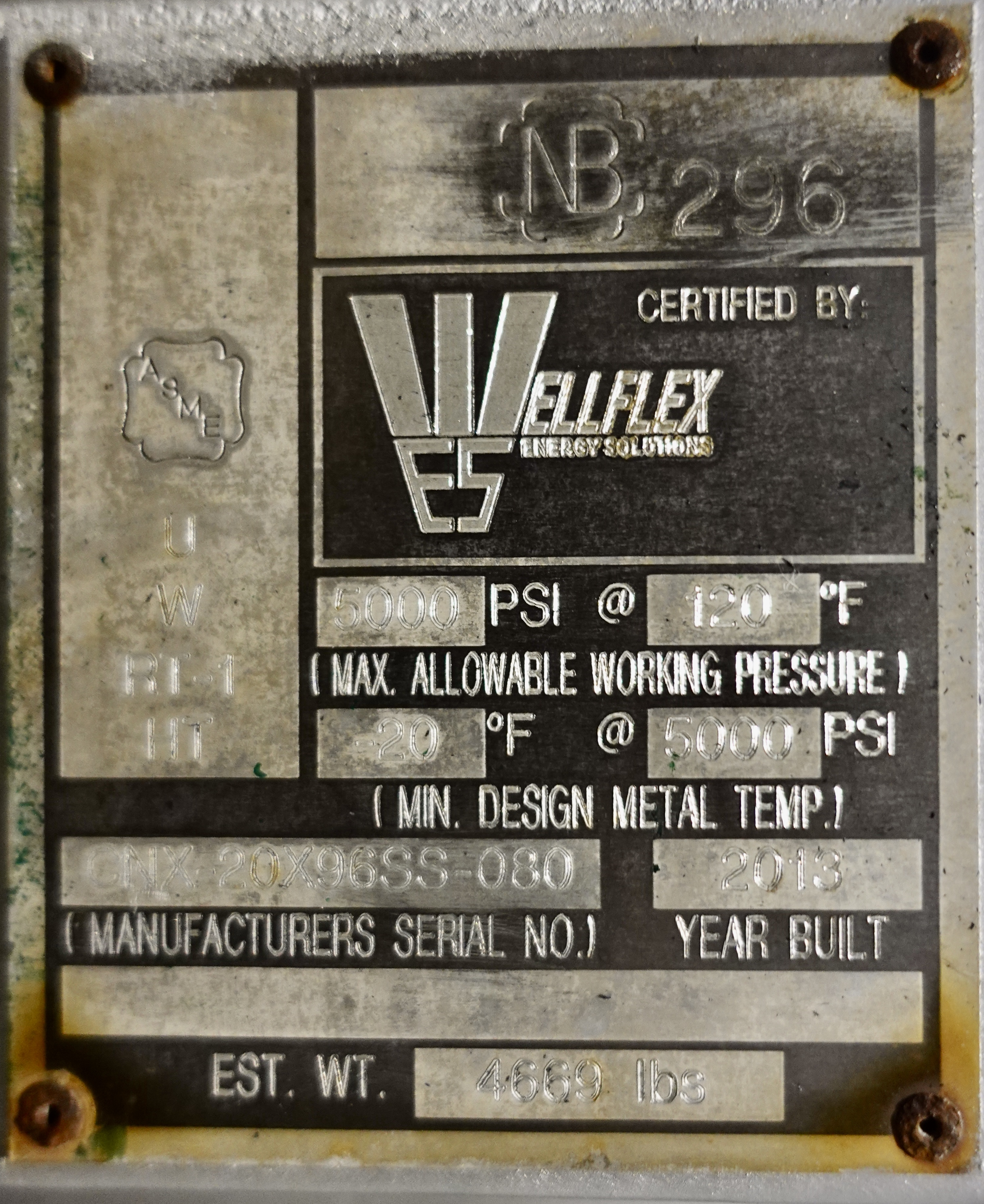 Refurbished Sand Trap, Gravity, 20"x8', 5000#