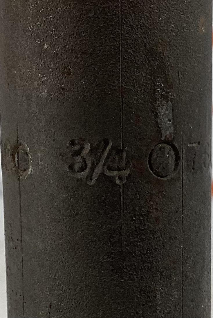 Nipple, 3/4"x6", SCH160