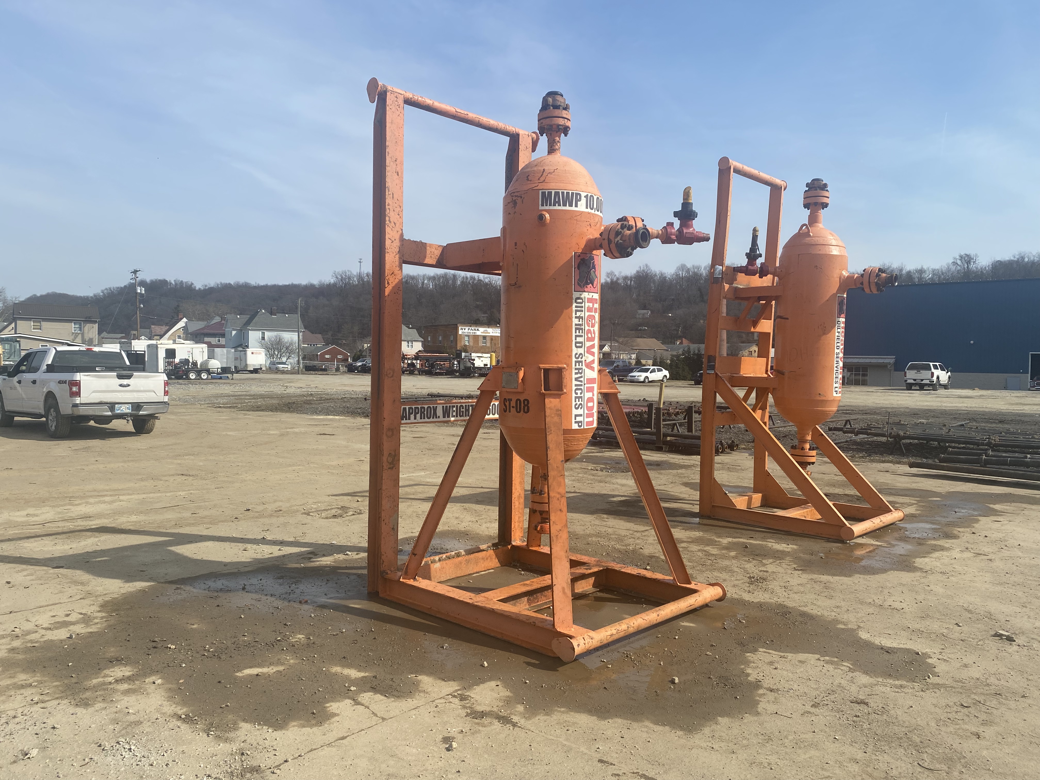 Used Sand Trap, Gravity, 28"x6', 10000#