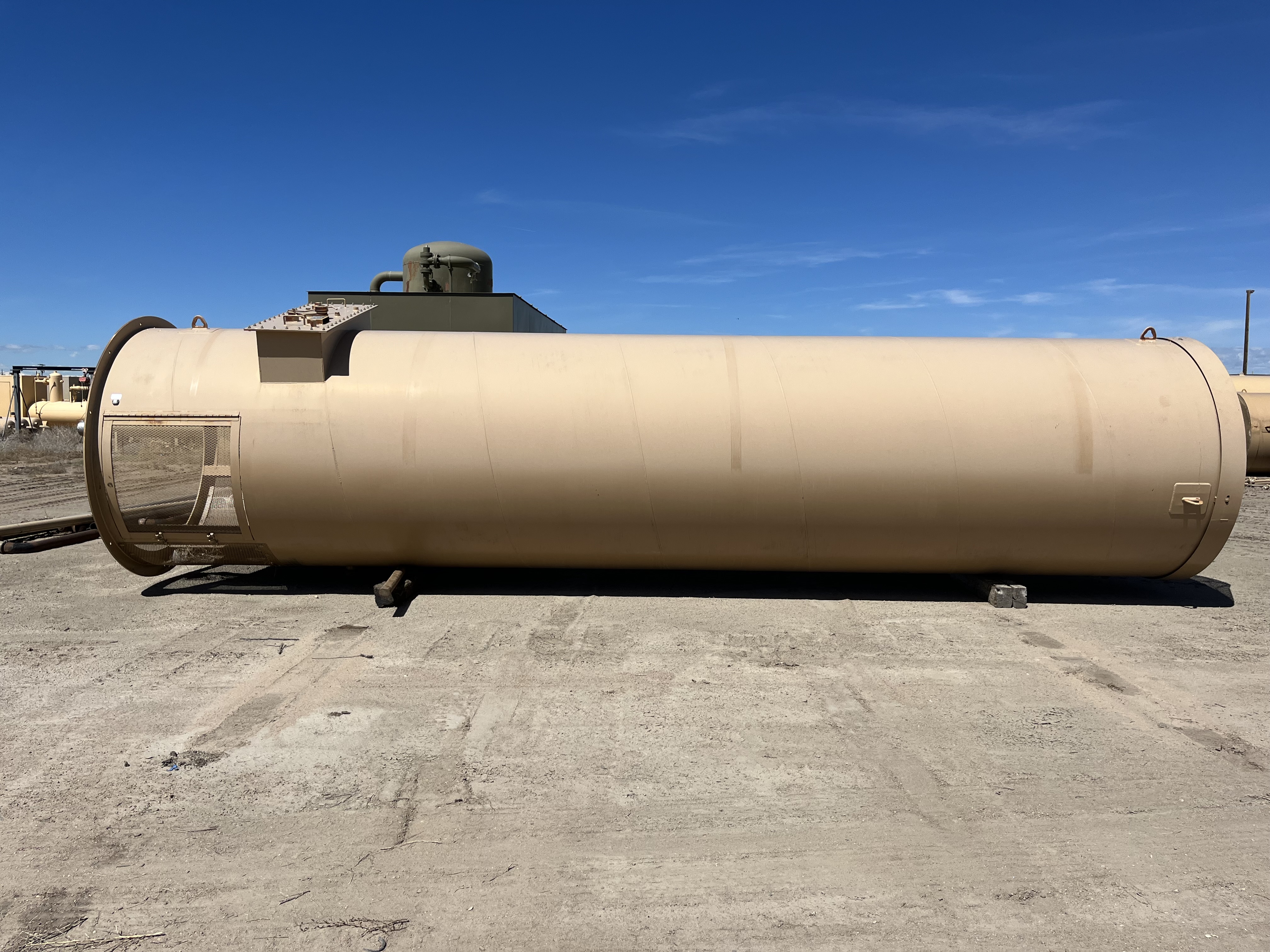 Used Combustor / Flare, 84"x30', 53 MMBtu/hr