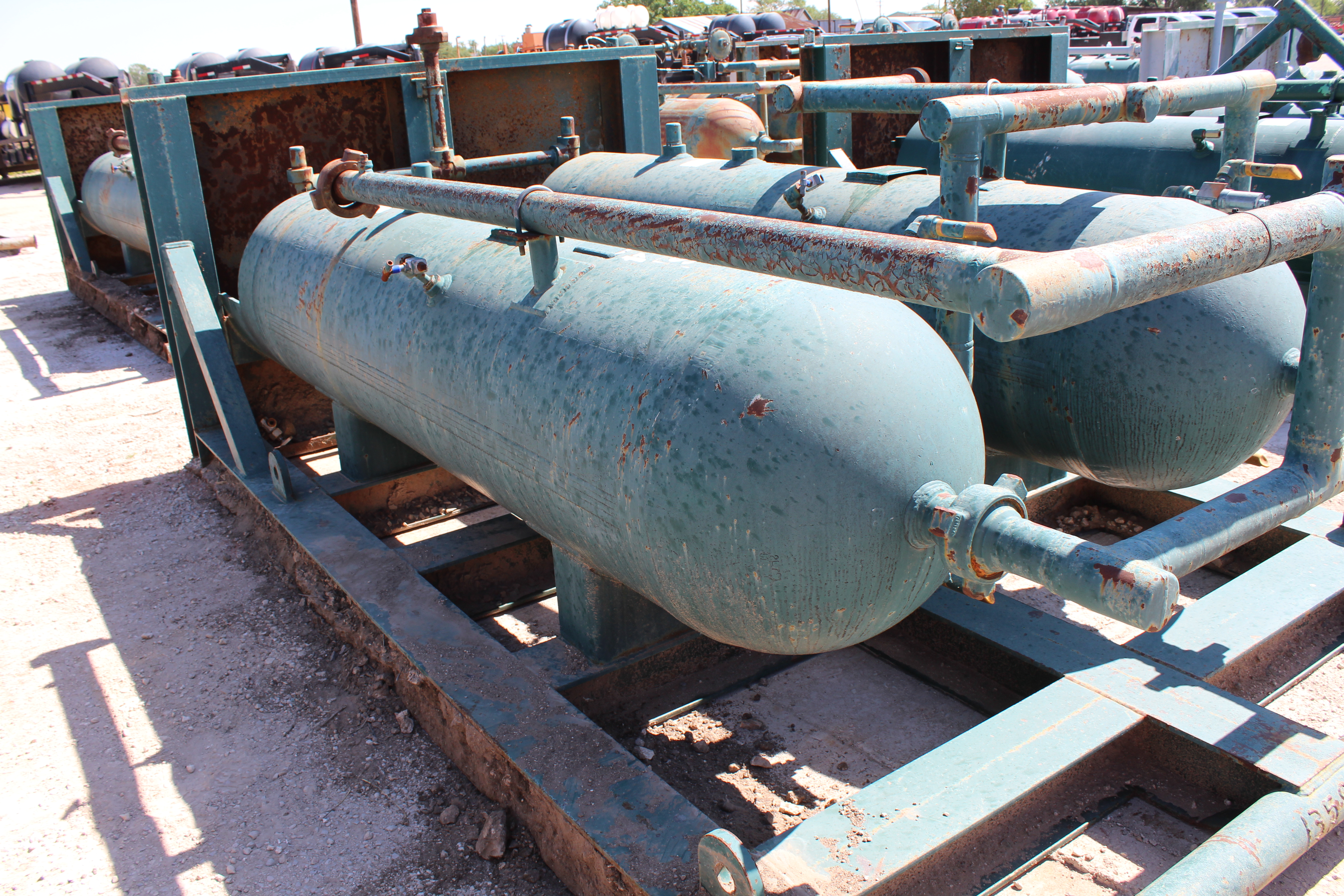 Used Sand Trap, Dual, Gravity, 30"x8', 3000#