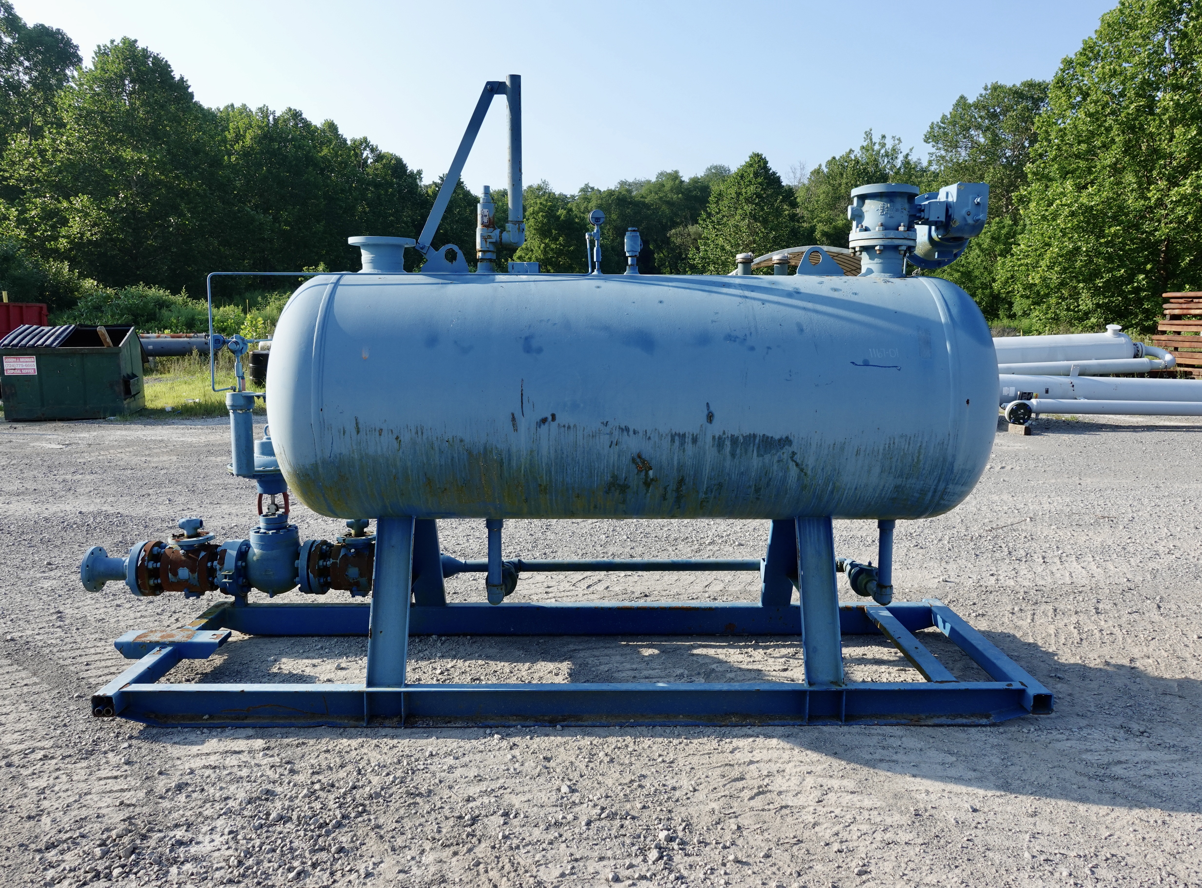 Used Separator, Horizontal, 2P, 42"x8', 250#