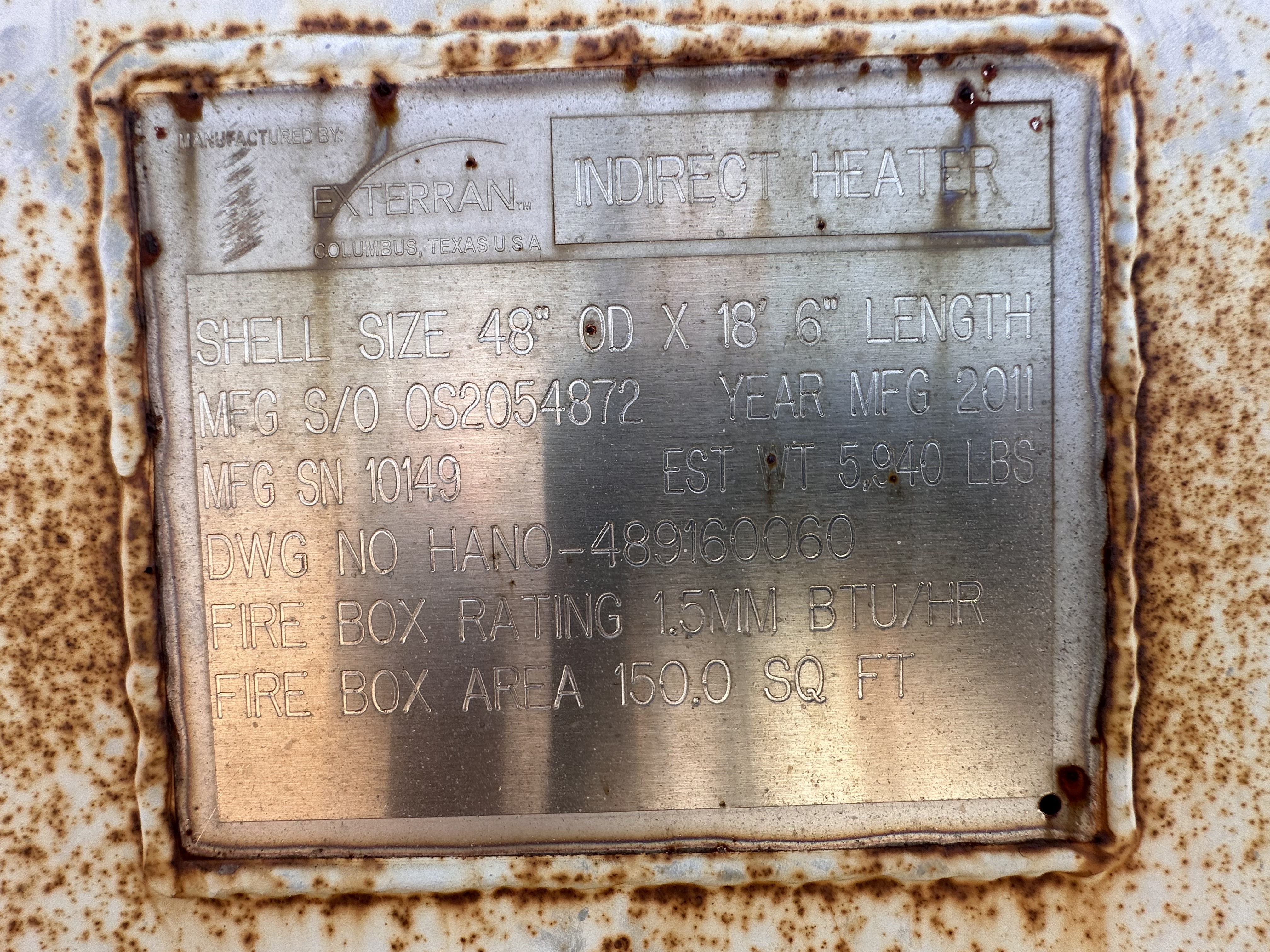 Used Stabilizer, 2000 bpd