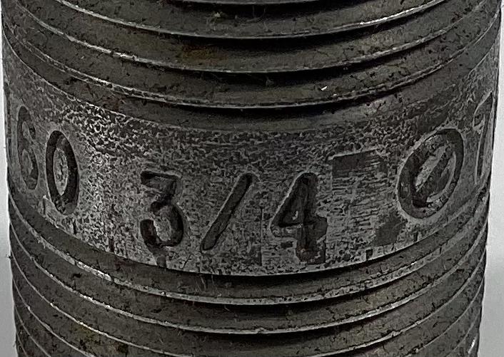 Nipple, 3/4"x2", SCH-160