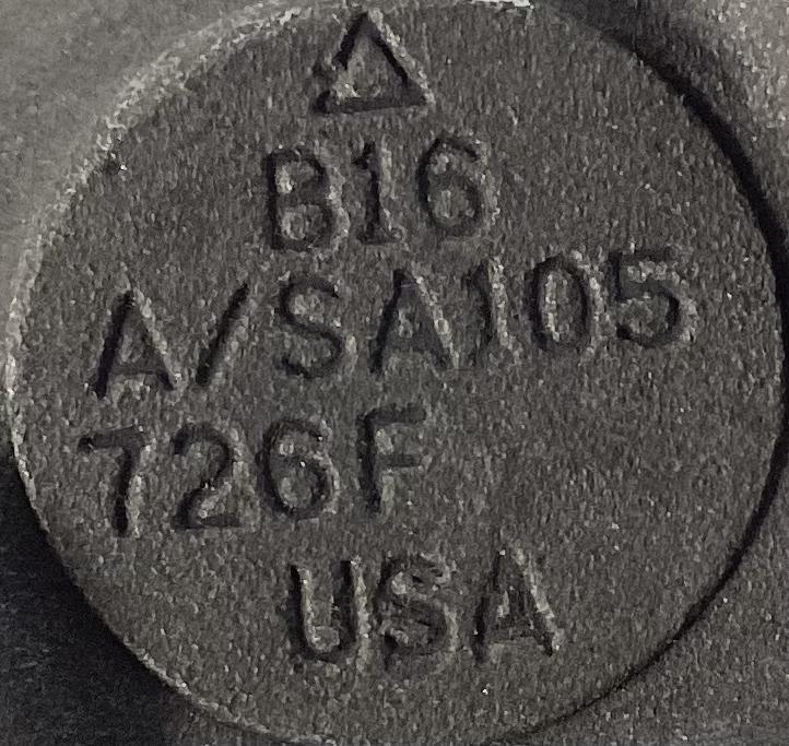 Tee, THD, 1"x1"x1/2", 2M, SA105