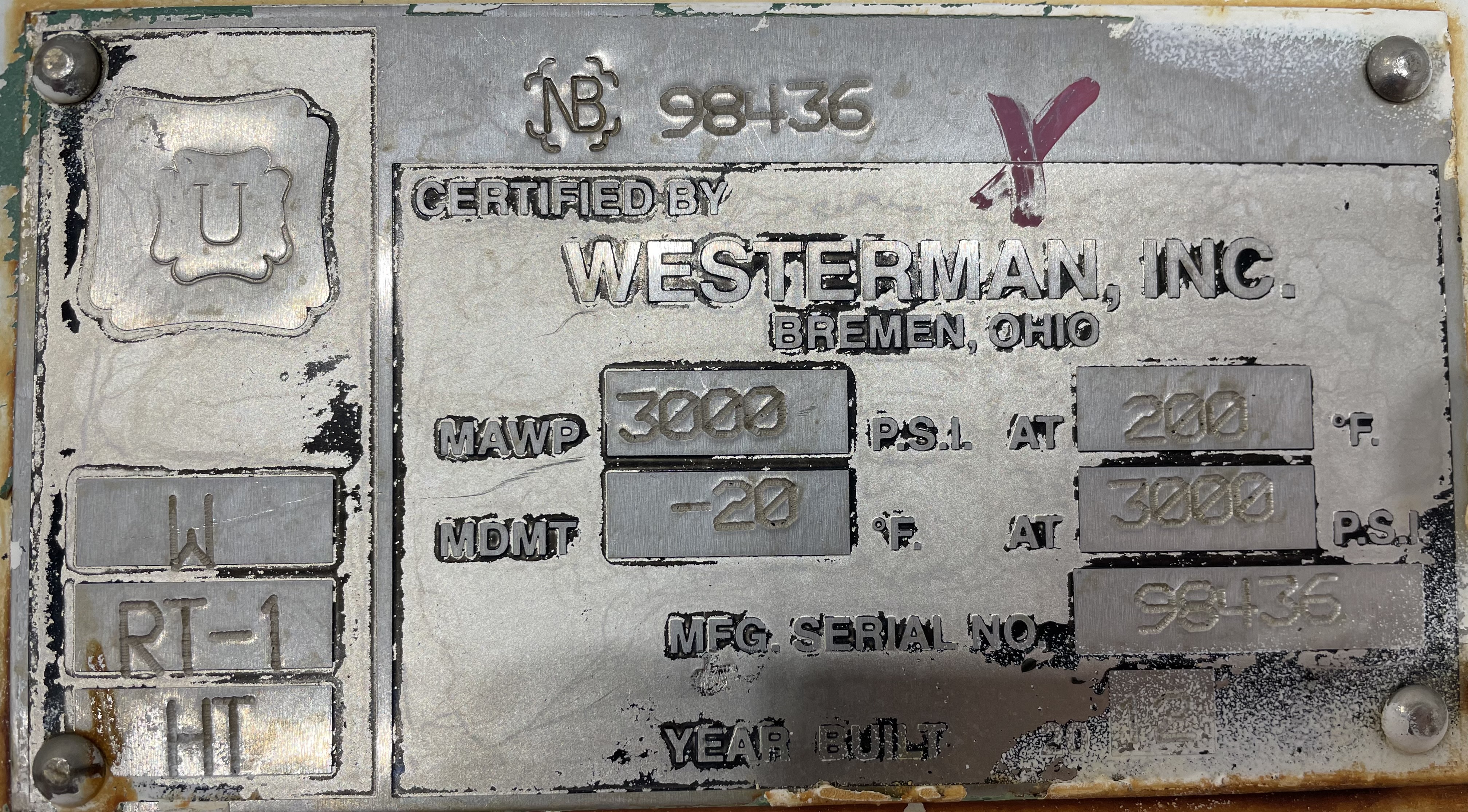 Used Sand Trap, Gravity, 24"x8', 3000#