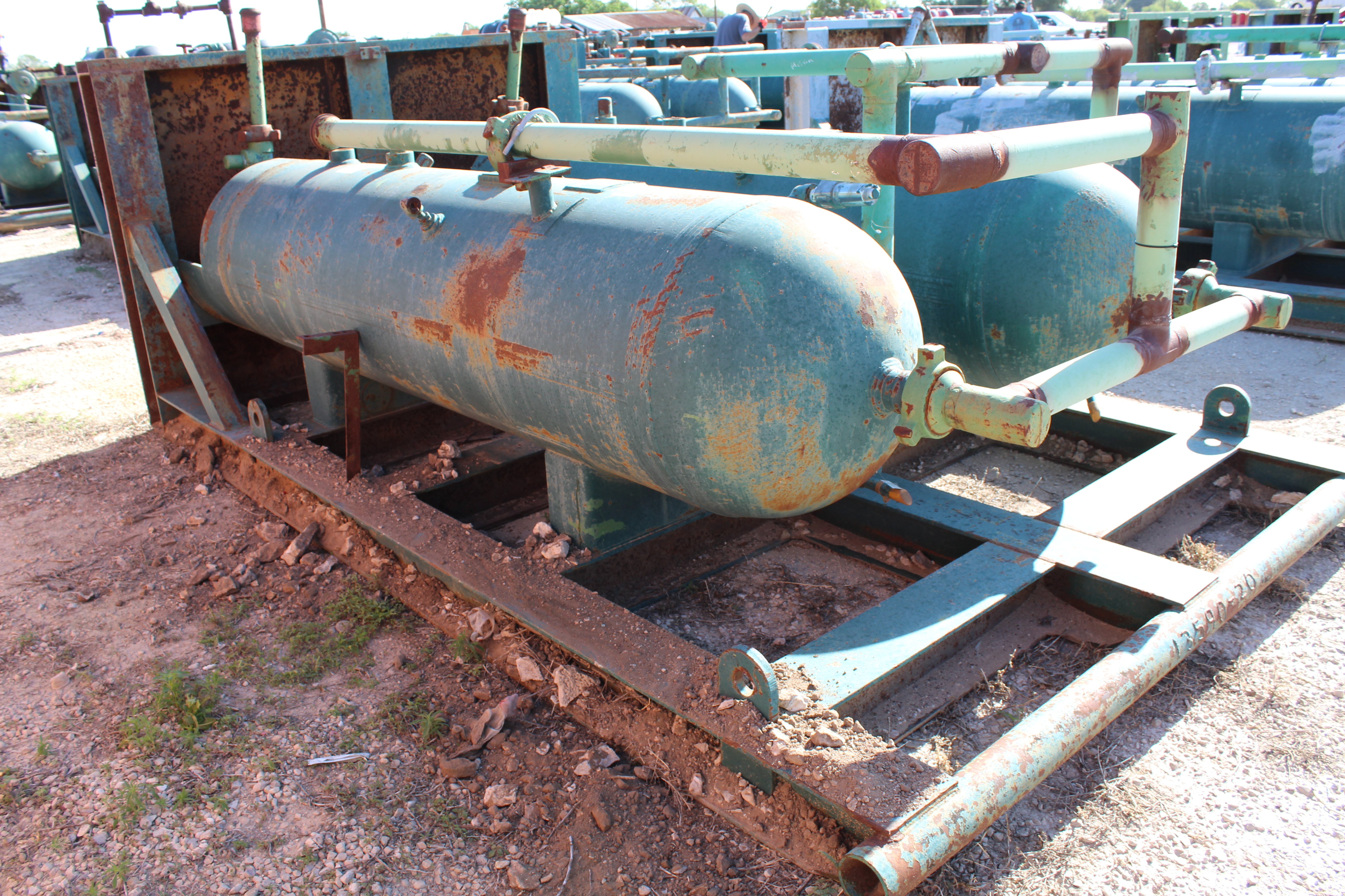 Used Sand Trap, Dual, Gravity, 30"x8', 3000#