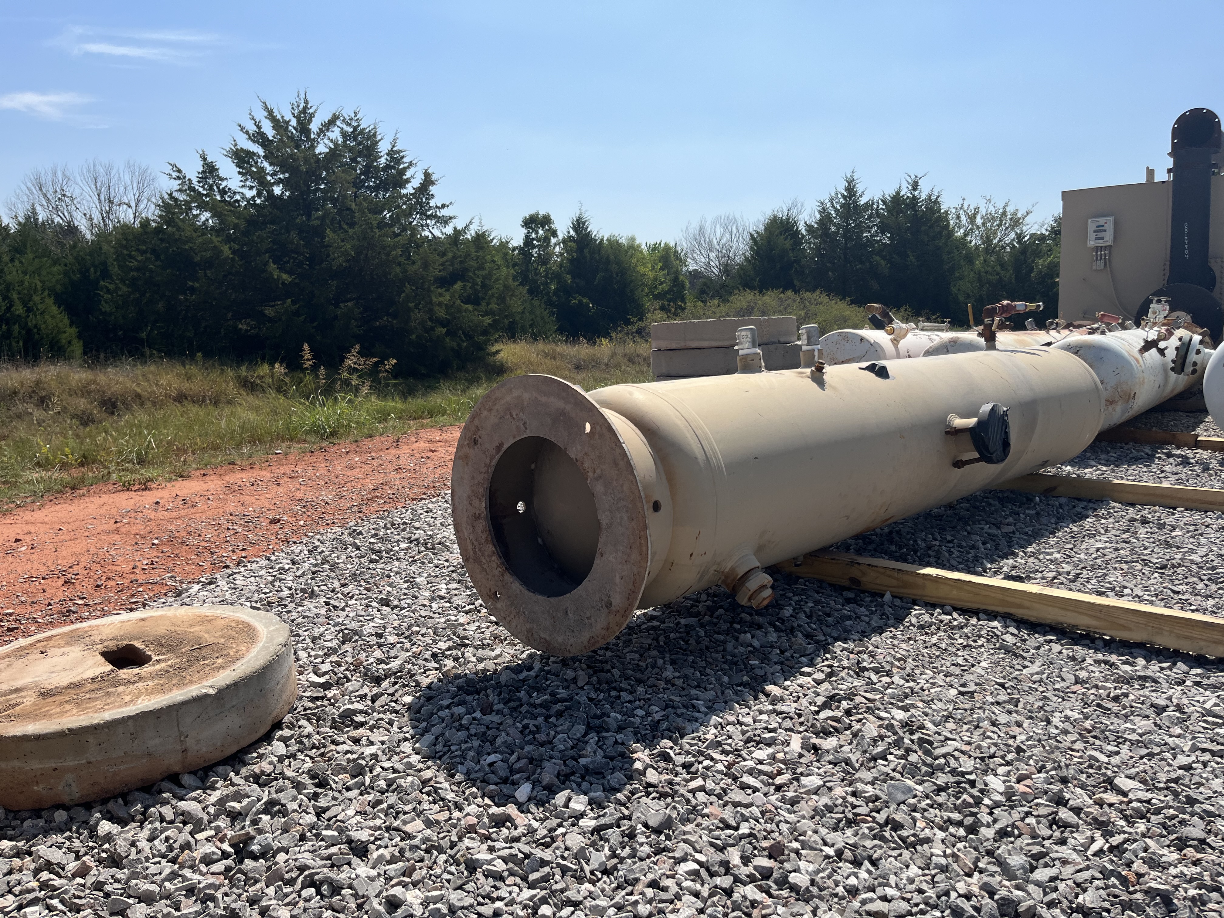 Used Separator, Vertical, 3P, 24"x10', 1440#