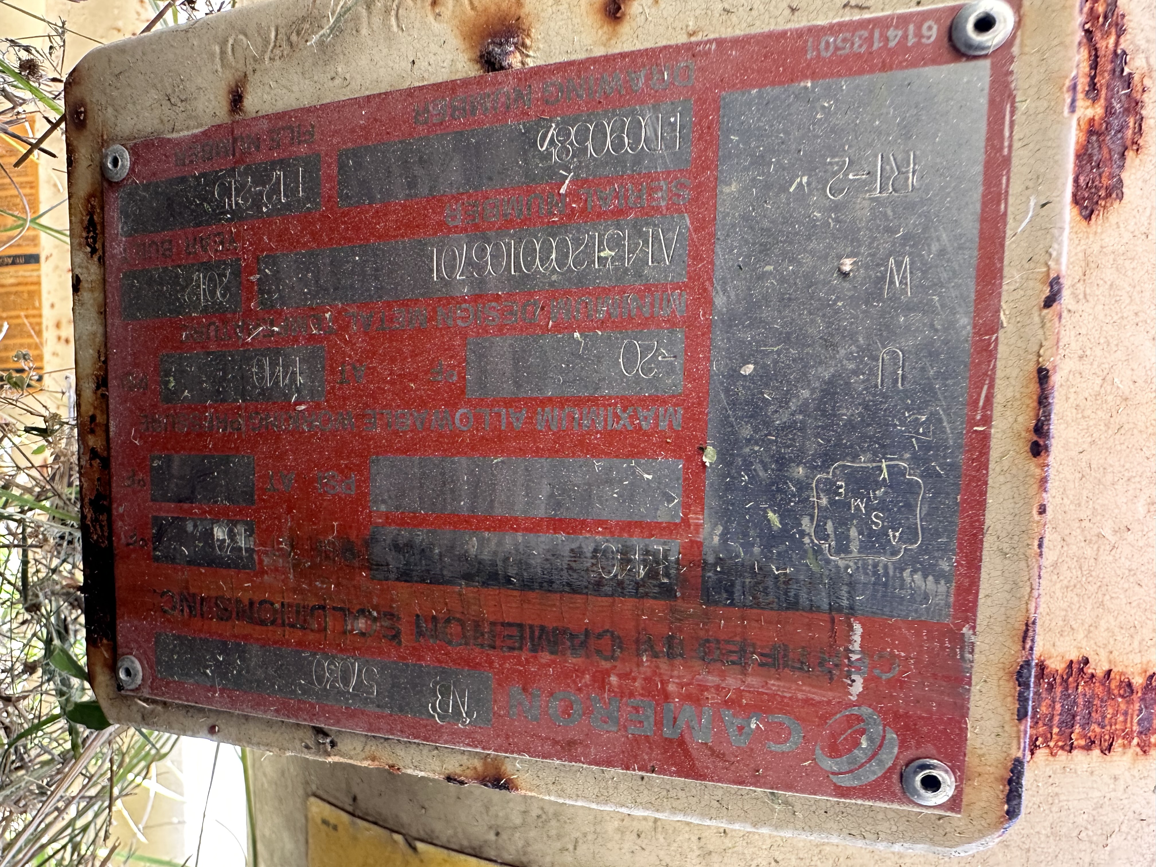 Dehy, 250 mbtu, 16" Tower