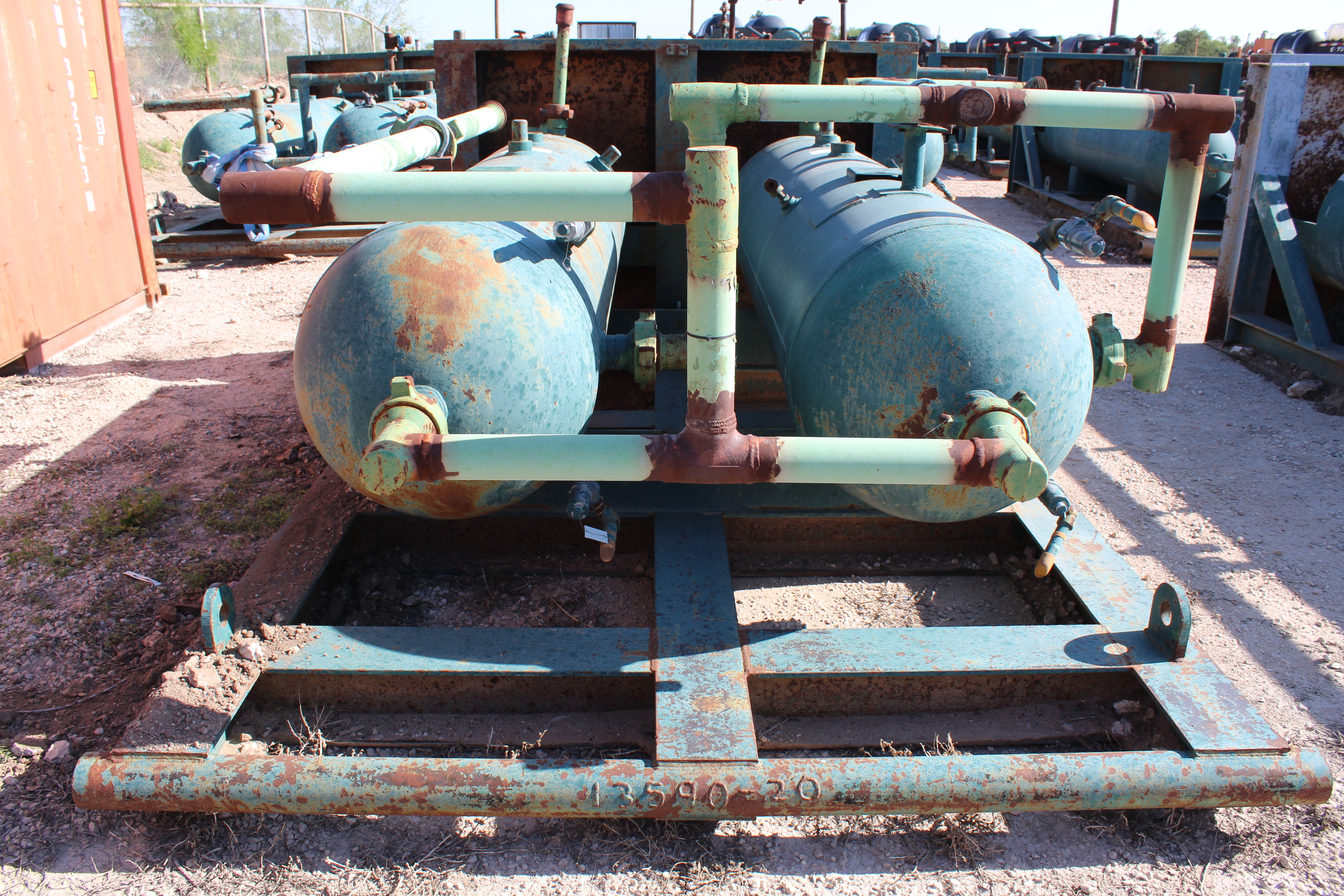 Used Sand Trap, Dual, Gravity, 30"x8', 3000#