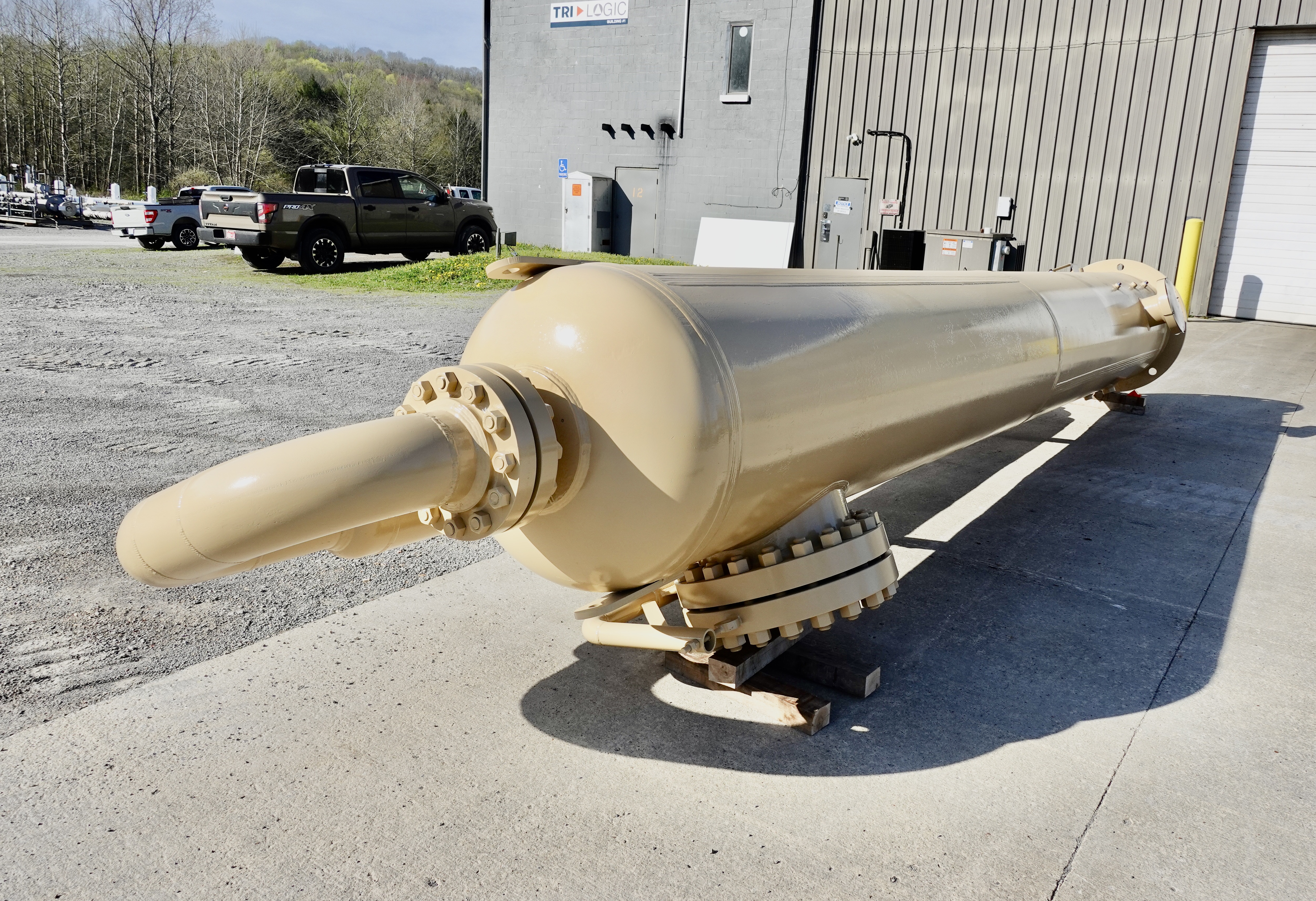 Used Tower, Glycol, Structured Packing, 36"x21'6", 1440#