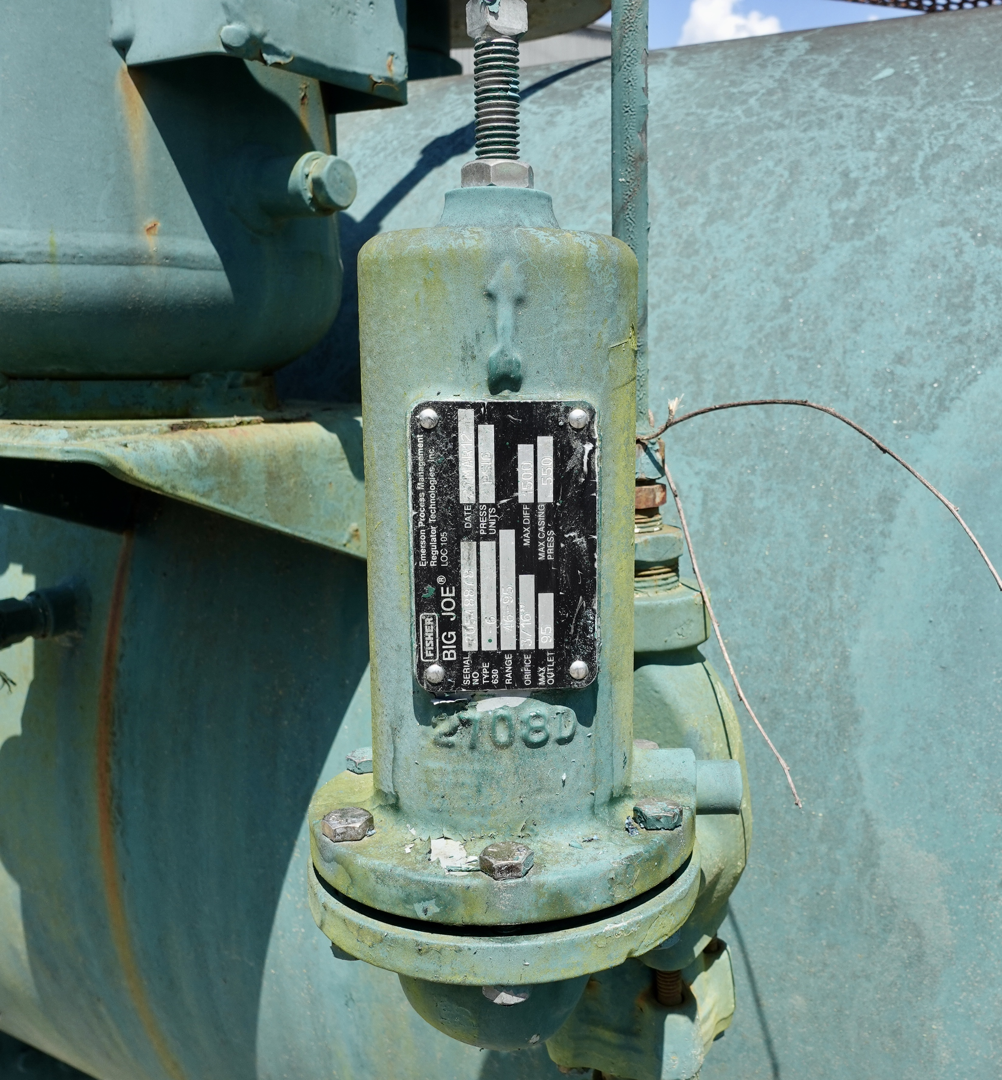 Used Line Heater, 1 mmbtu, 3", 5000#