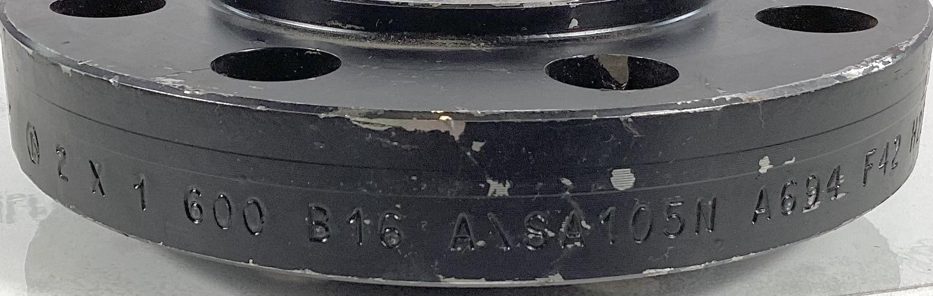 Flange, THD, 2"x1", RF, 600