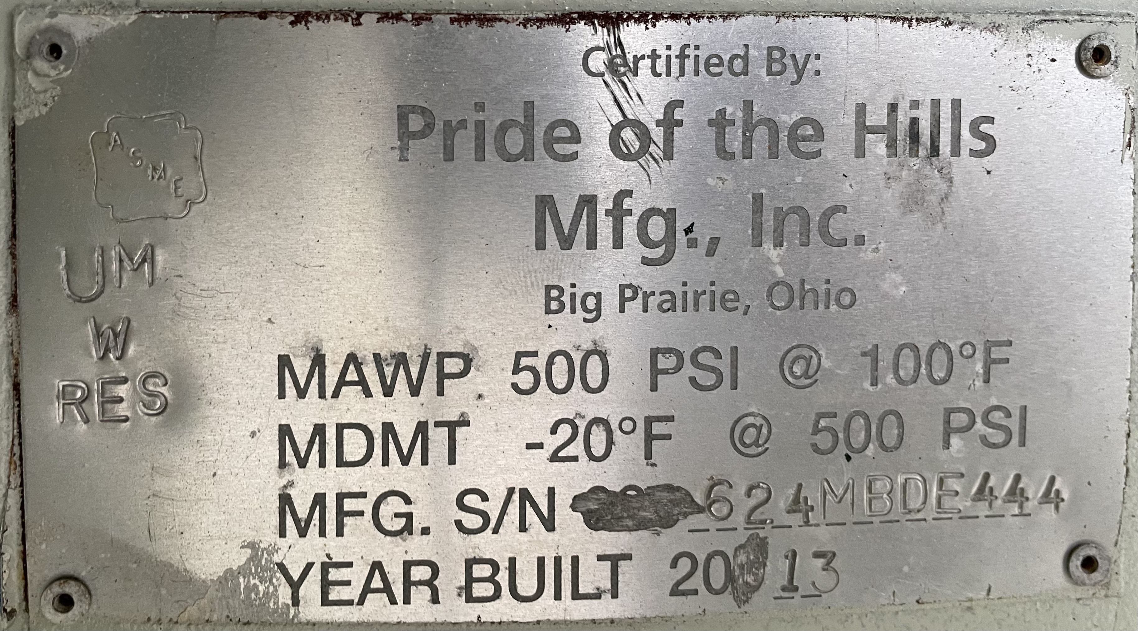 Refurbished GPU, Single, 30"x8', 1440, 1 mmbtu