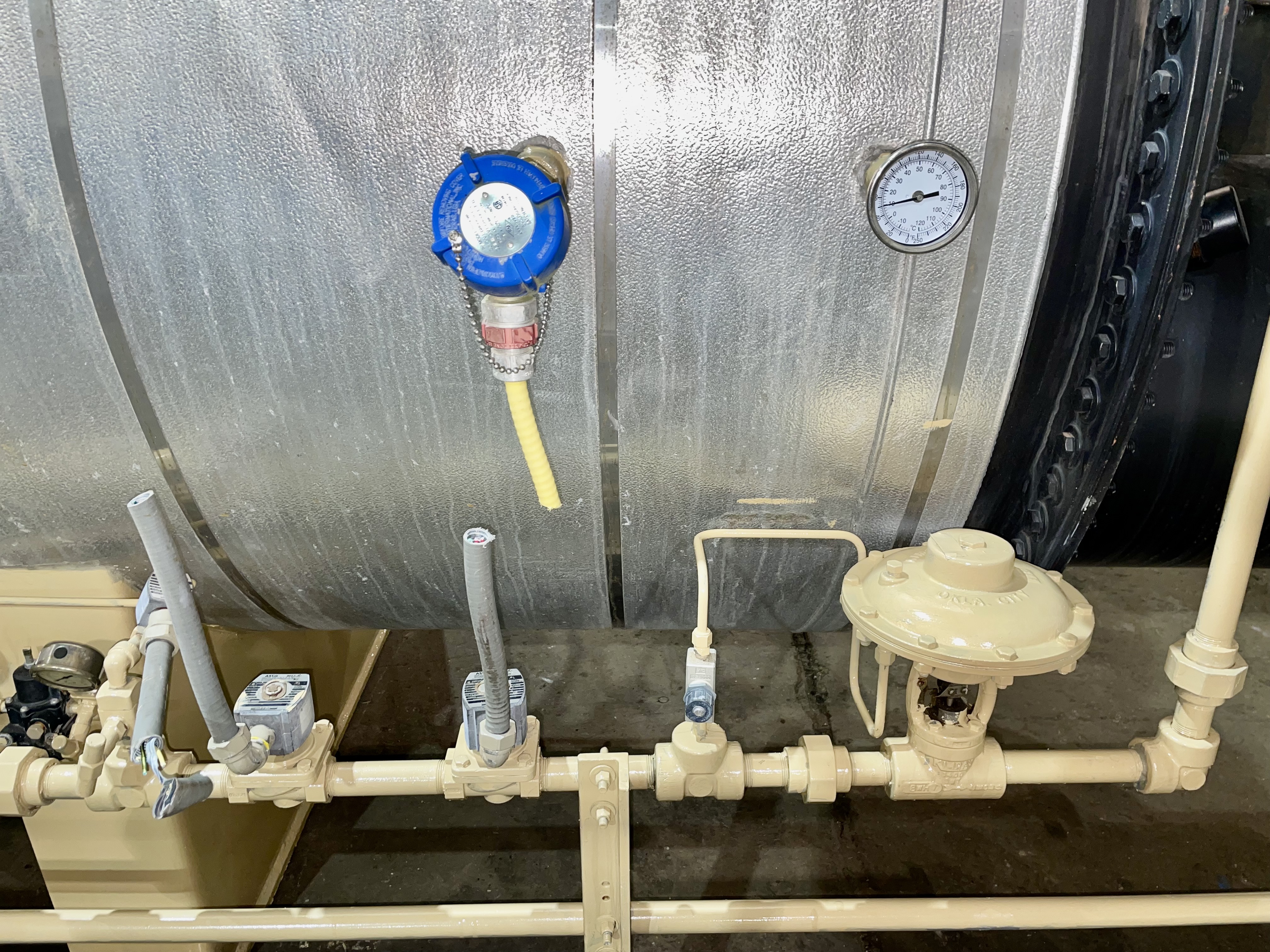 Used Line Heater, 2.5 mmbtu, 4", 5000#