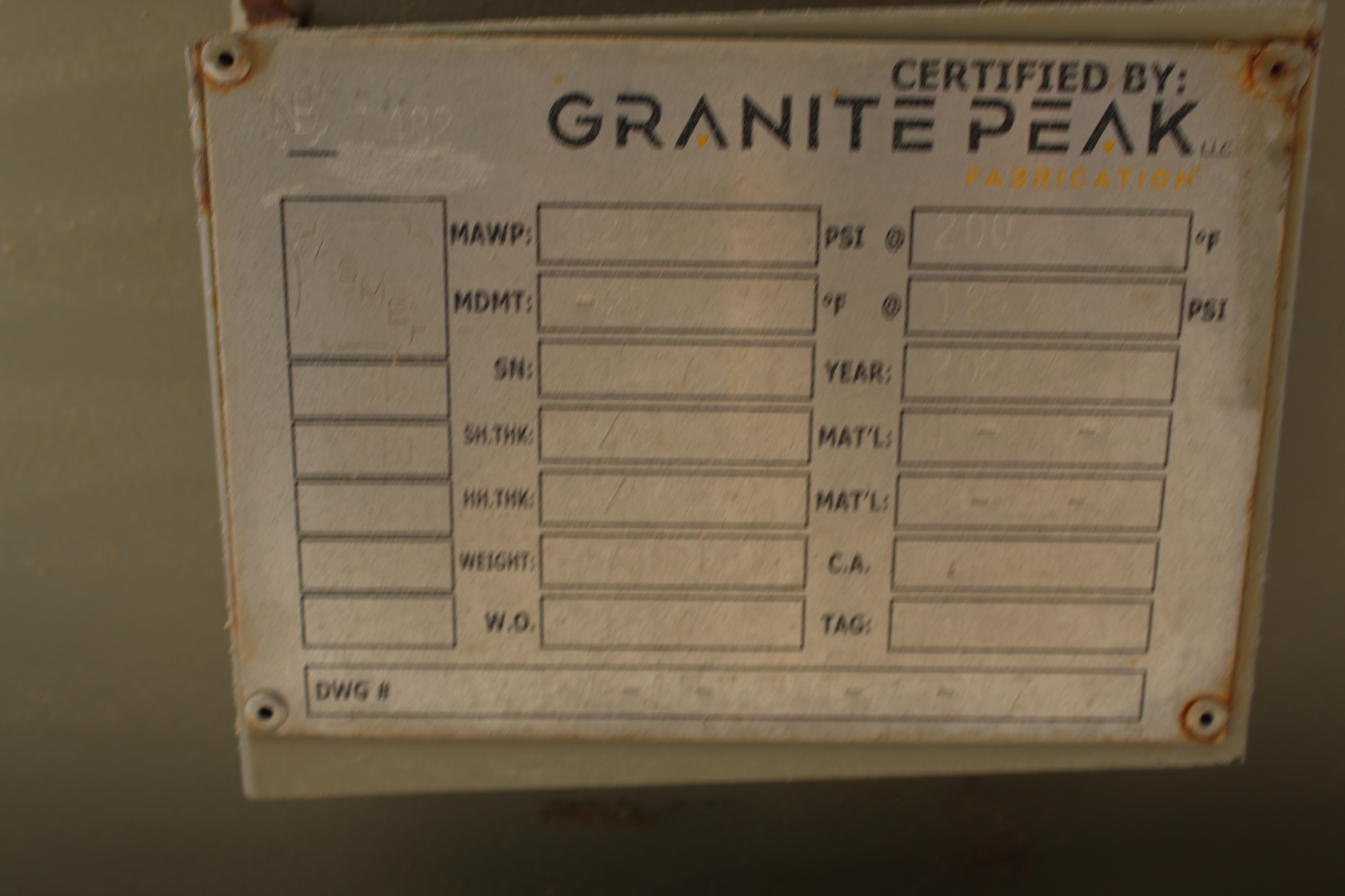 Heater Treater, Vertical, 48"x15', 125#