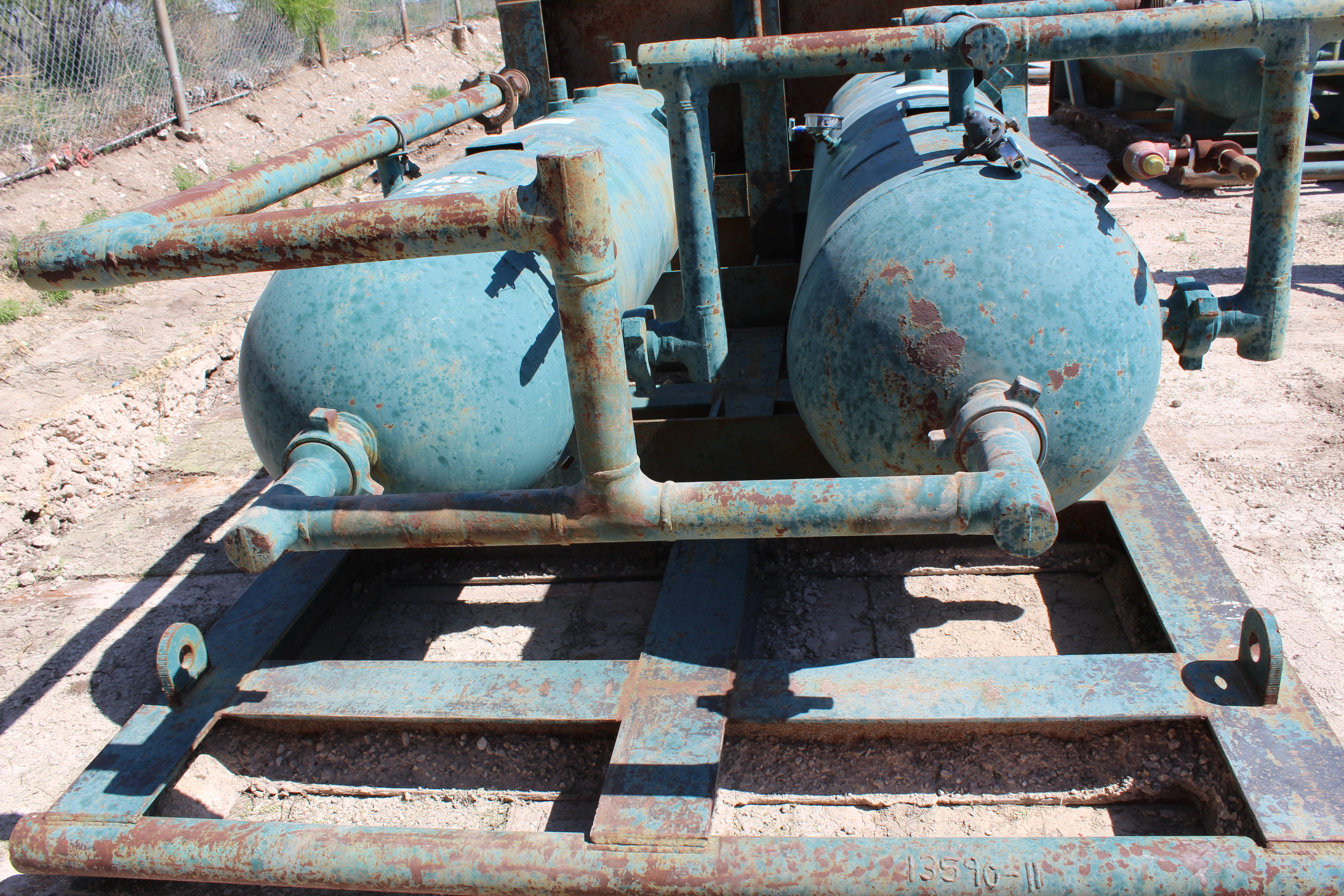 Used Sand Trap, Dual, Gravity, 30"x8', 3000#