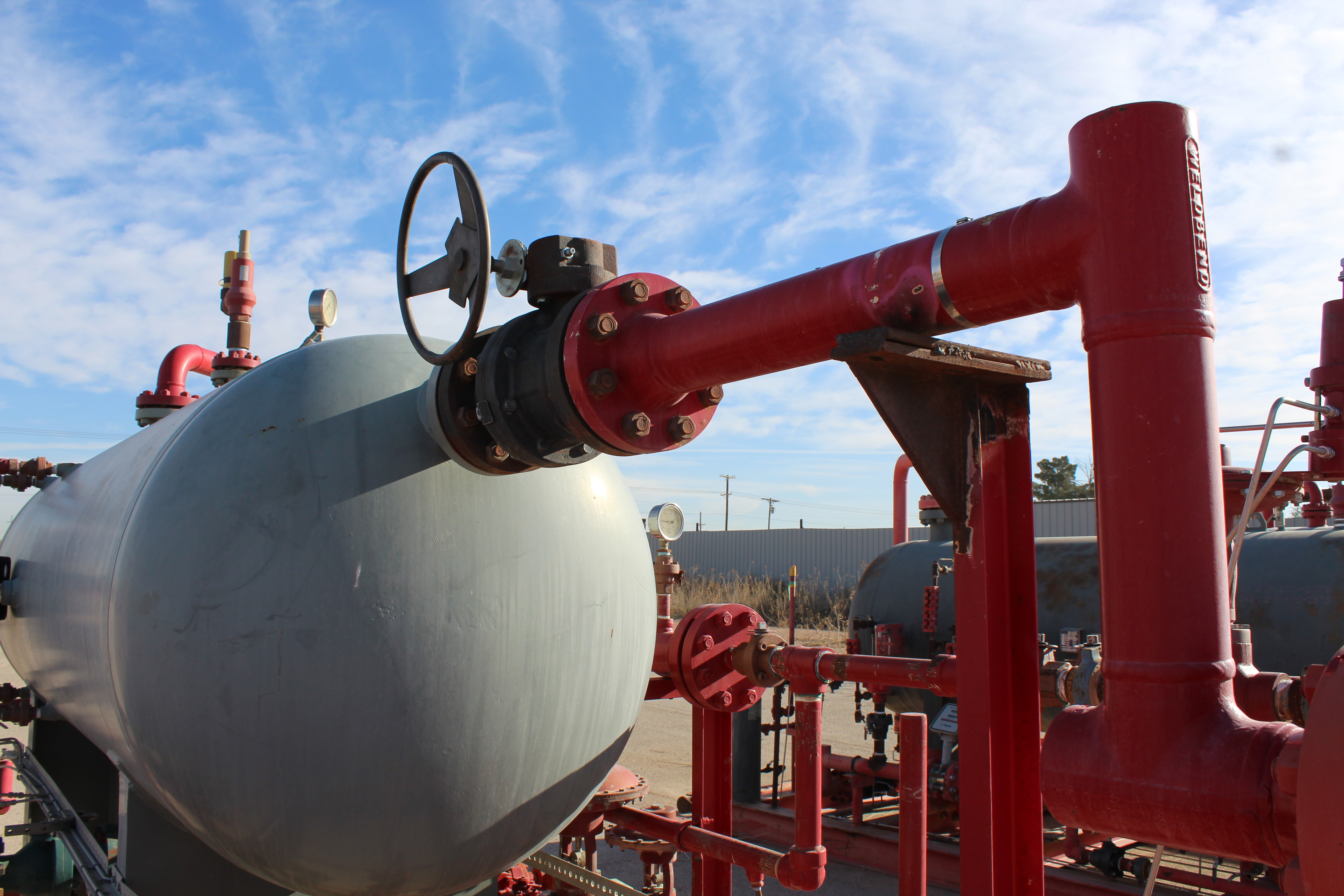 Used Separator, Horizontal, 3P, 48"x10', 1440#