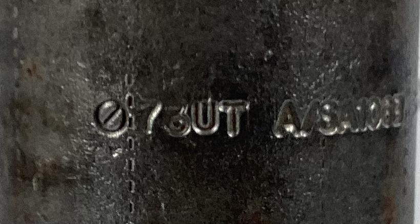 Nipple, 2" x 8", SCH160