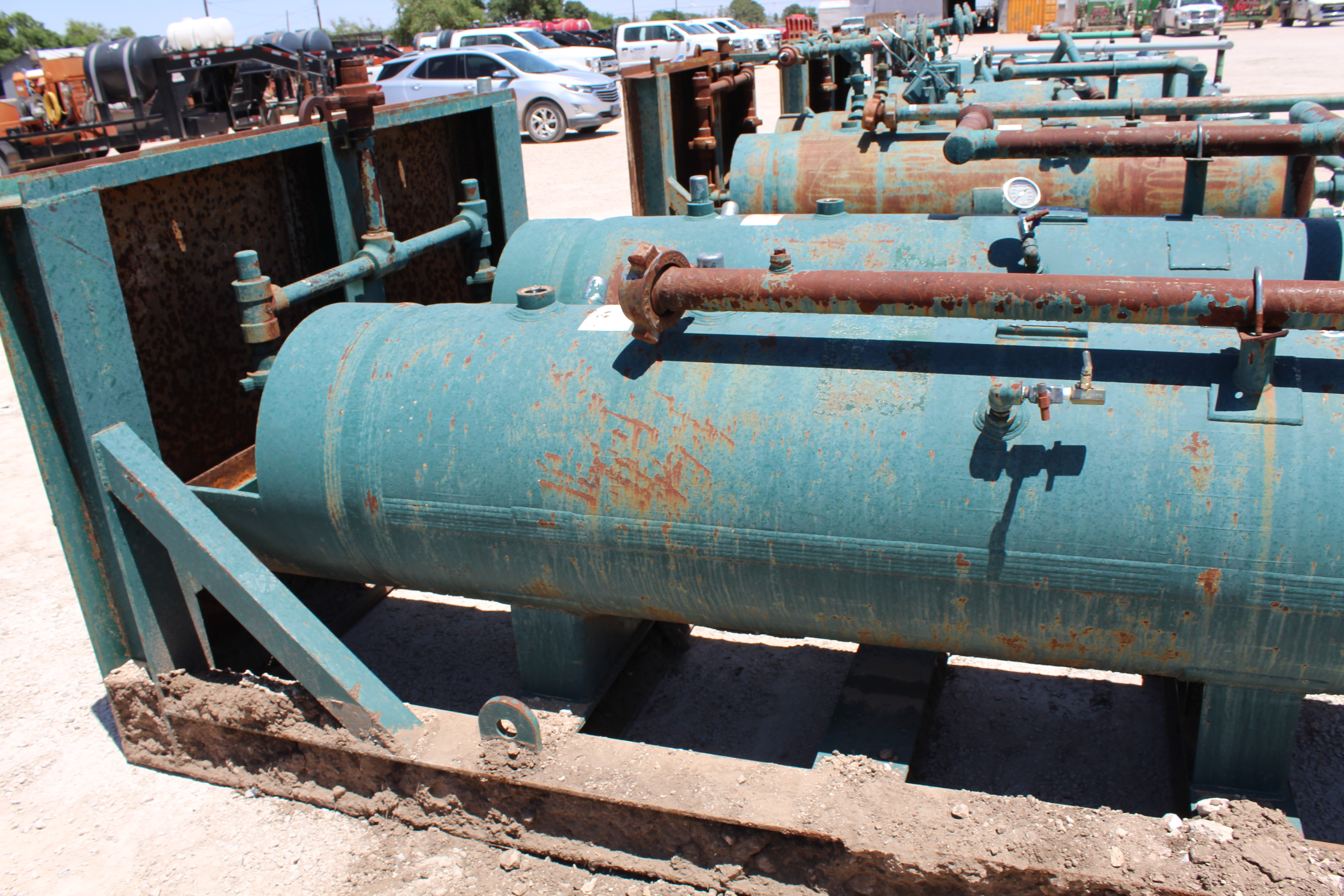 Used Sand Trap, Dual, Gravity, 30"x8', 3000#