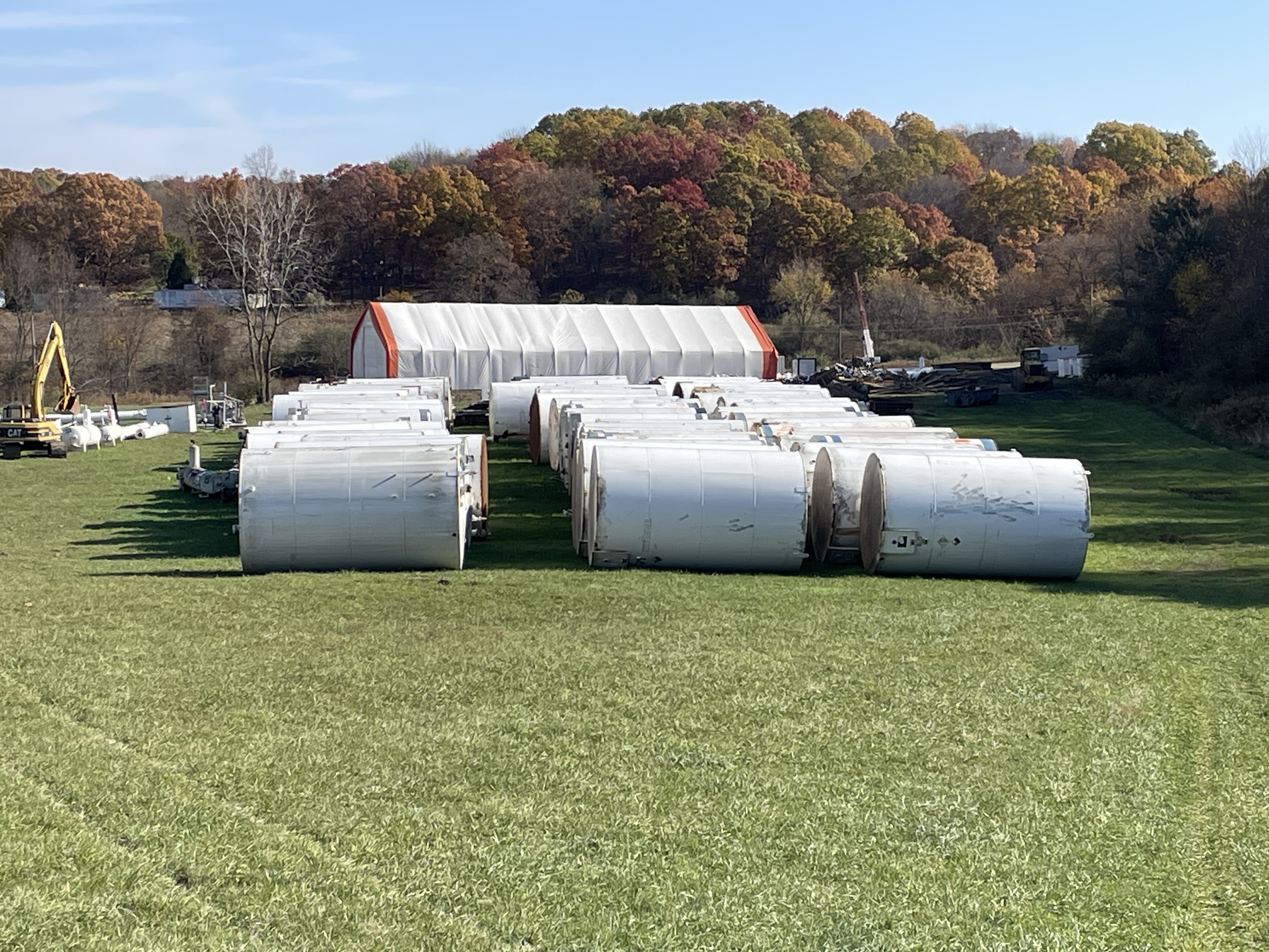 Used Tank, Vertical, 400 BBL, 12'"x20'