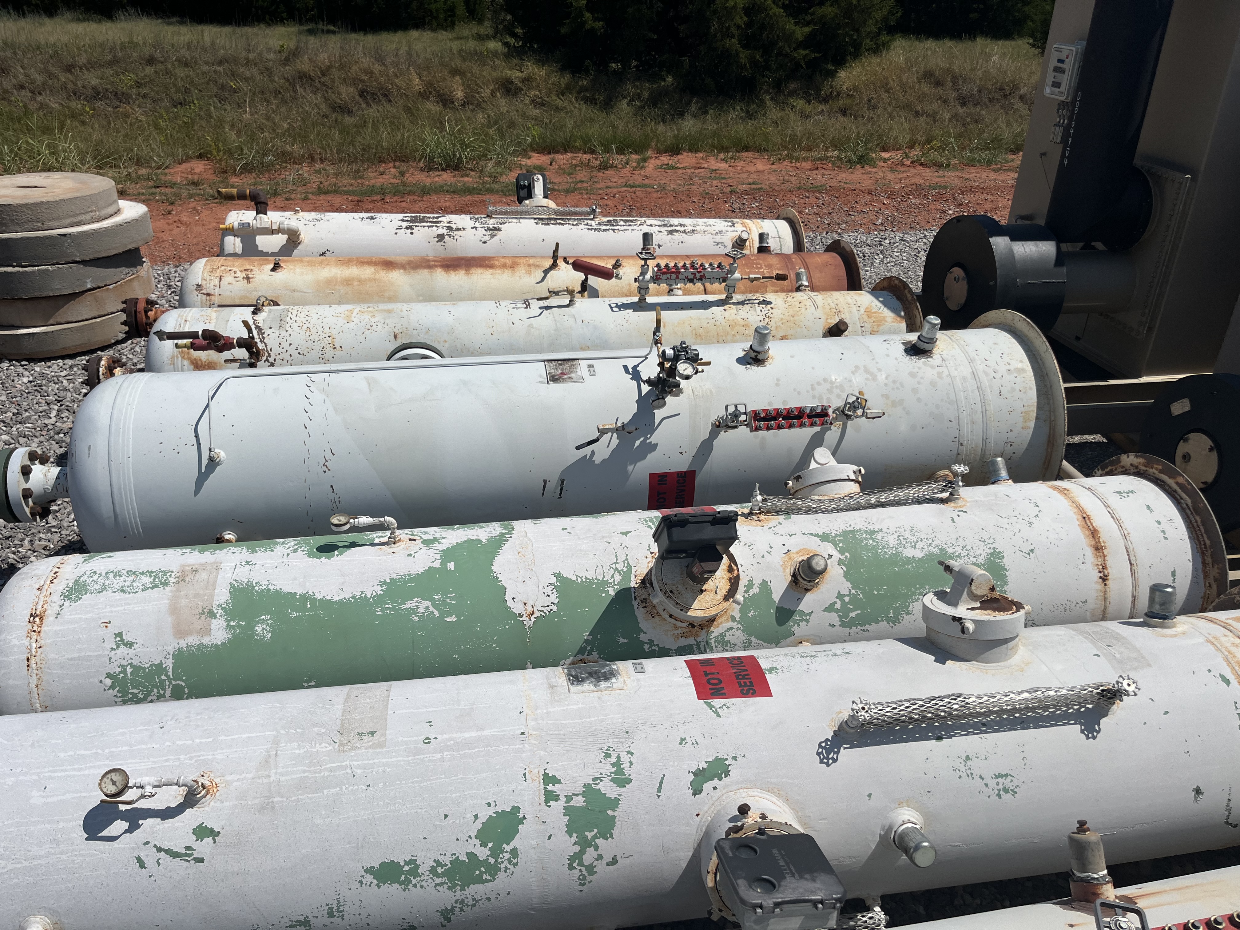 Used Separator, Vertical, 3P, 24"x10', 125#