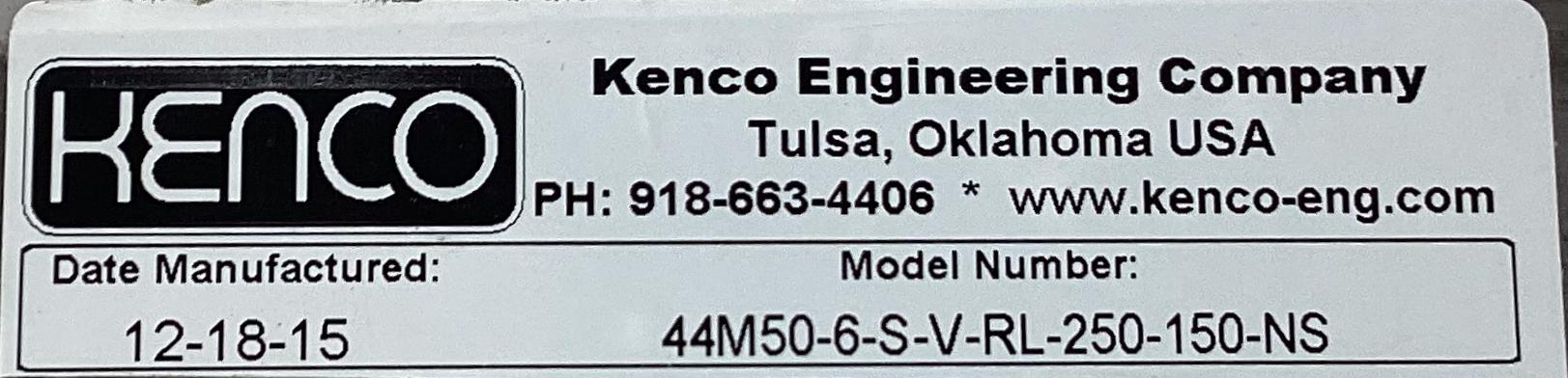 Kenco 1/2" Back Mount Level Control