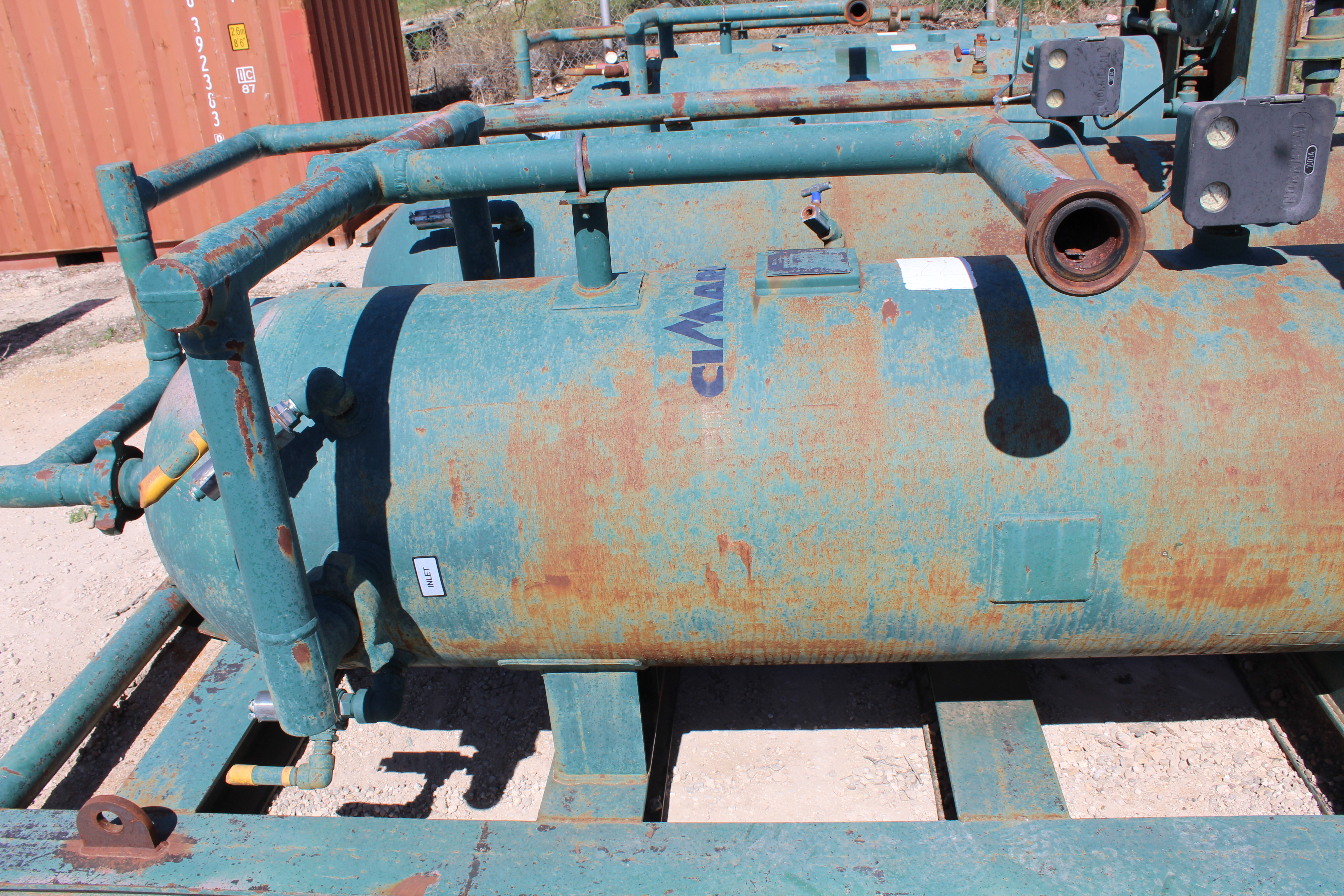 Used Sand Trap, Dual, Gravity, 30"x8', 3000#