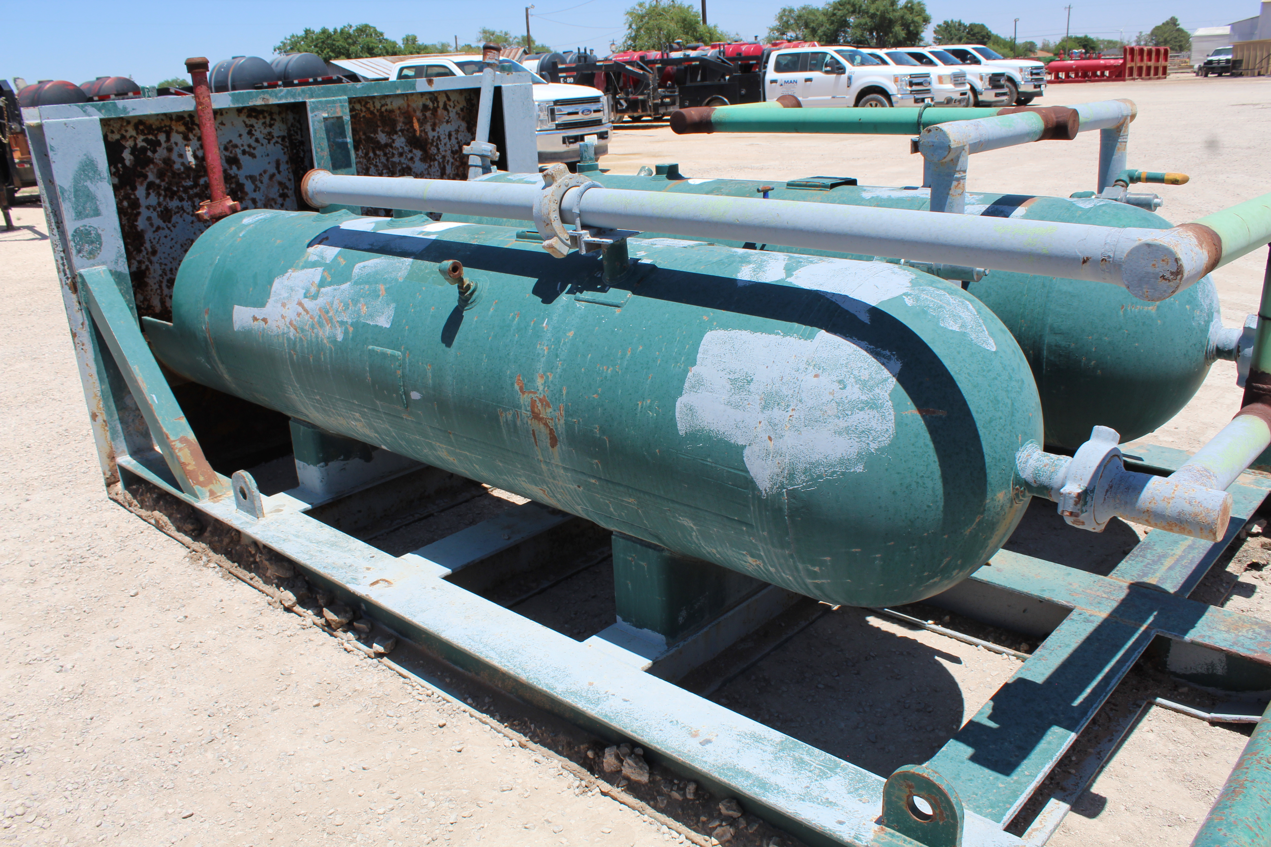 Used Sand Trap, Dual, Gravity, 30"x8', 3000#