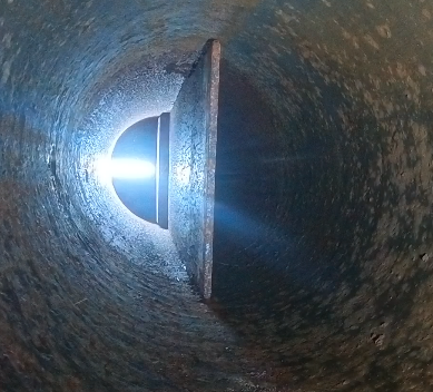 Used Sand Trap, Gravity, 16"x8', 3000#