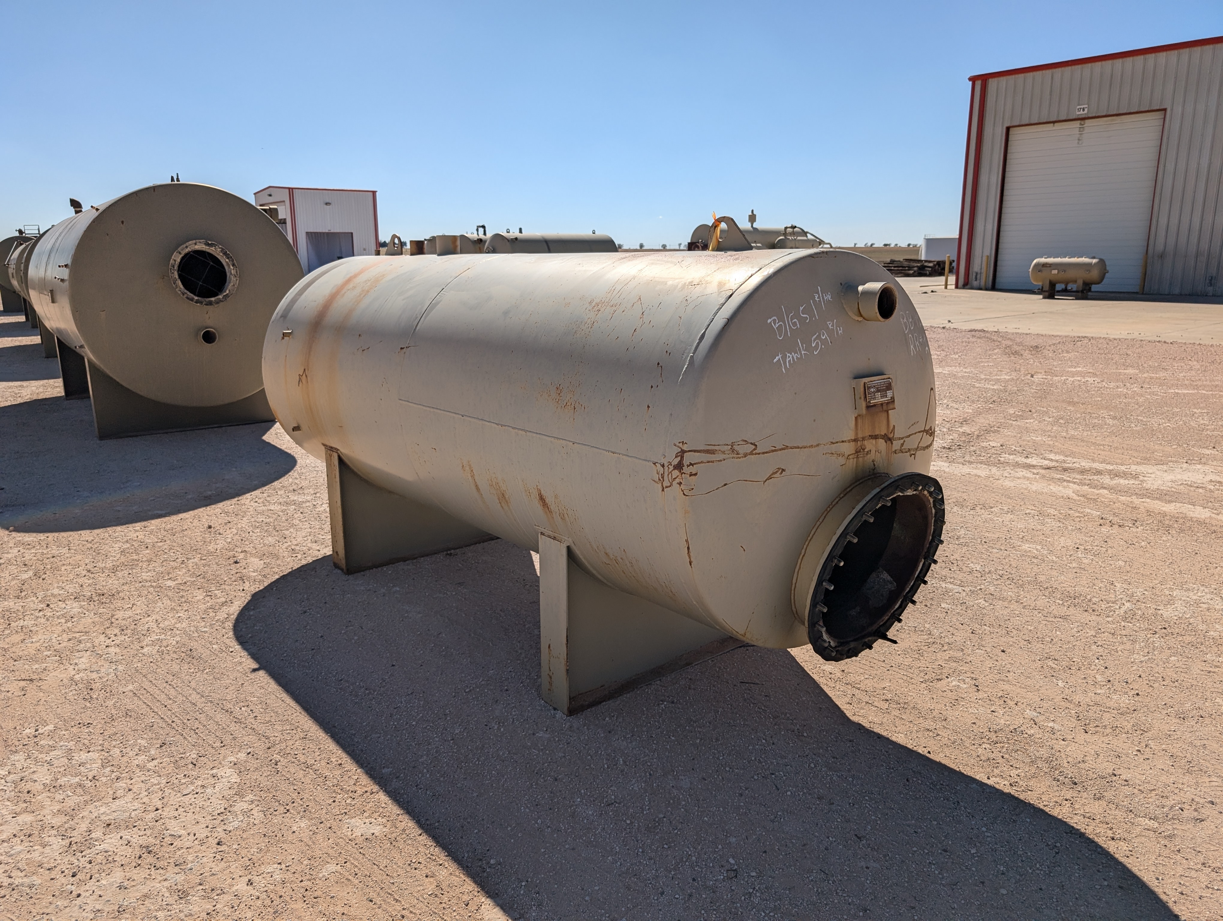 Used Separator, Horizontal, 2P, 48"x10', 125#