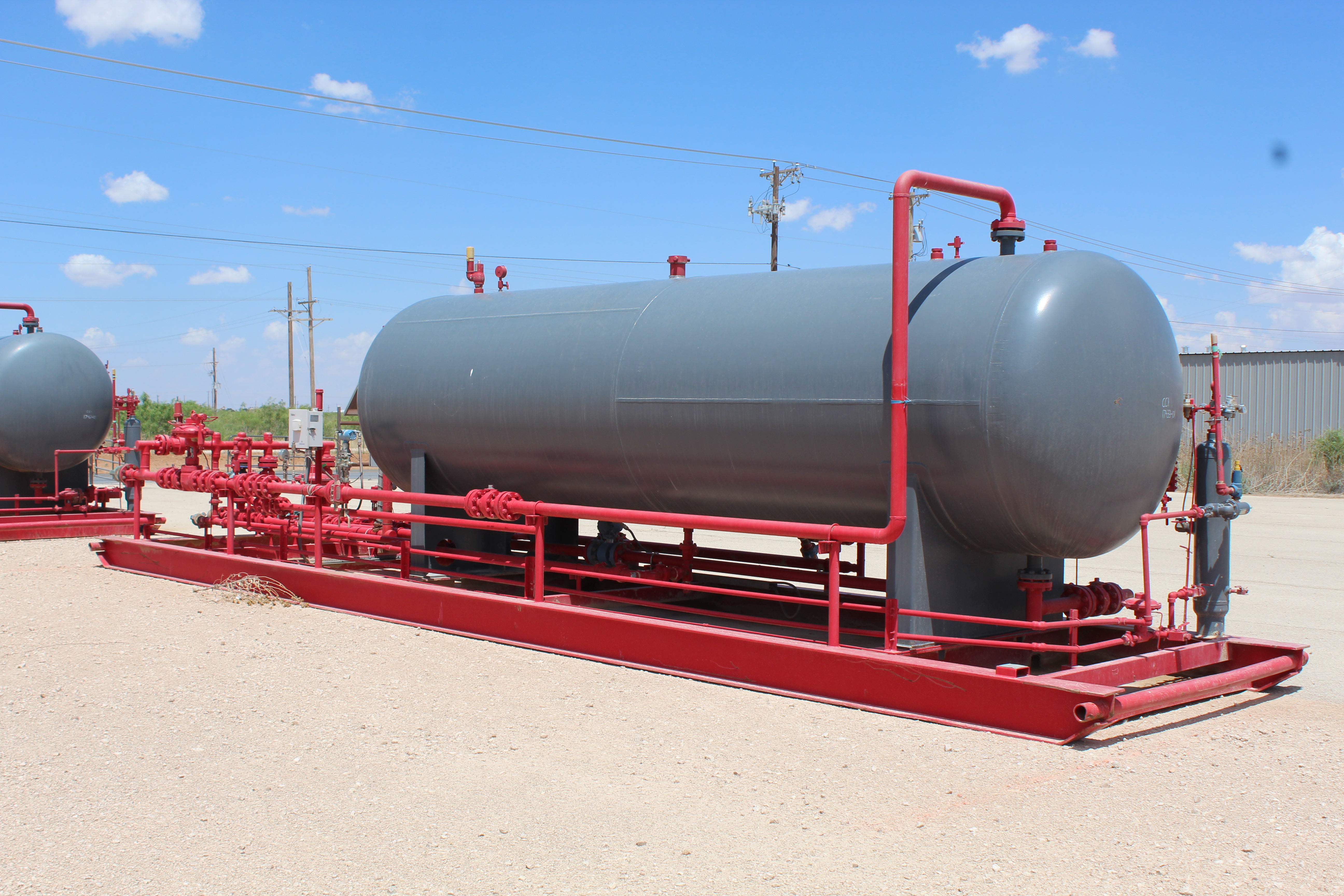 Used Separator, Horizontal, 4P, 72"x20', 500#