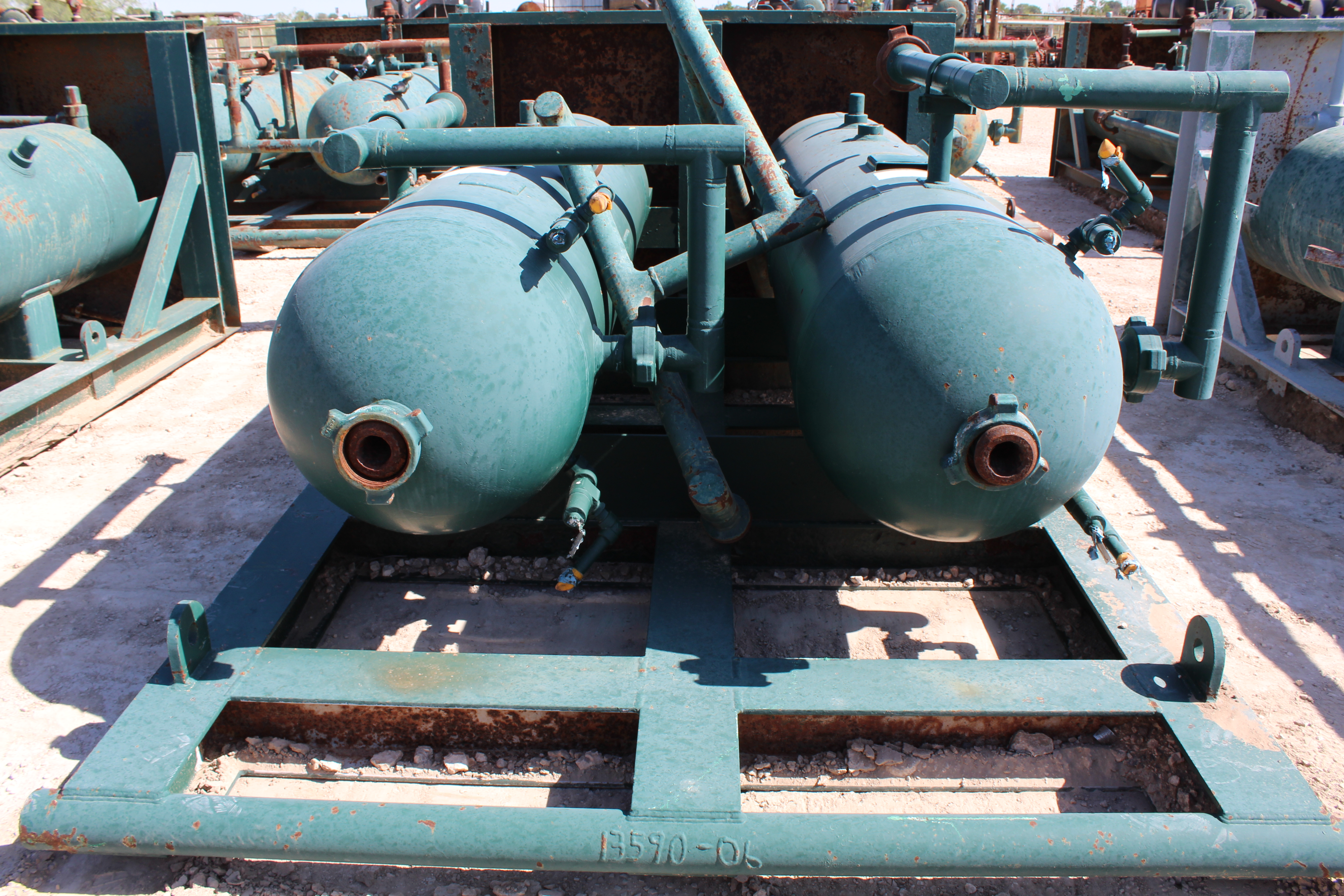 Used Sand Trap, Dual, Gravity, 30"x8', 3000#