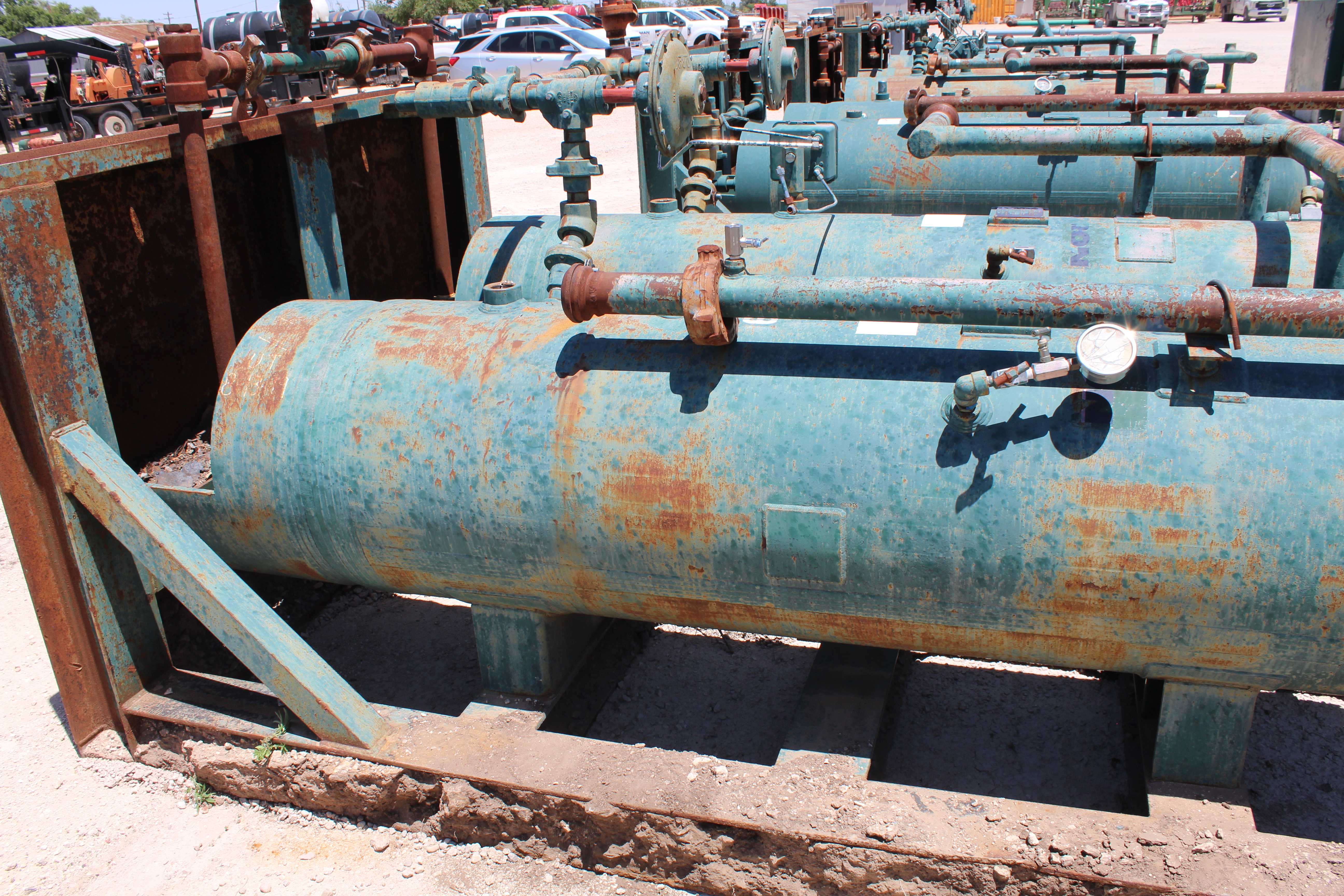 Used Sand Trap, Dual, Gravity, 30"x8', 3000#