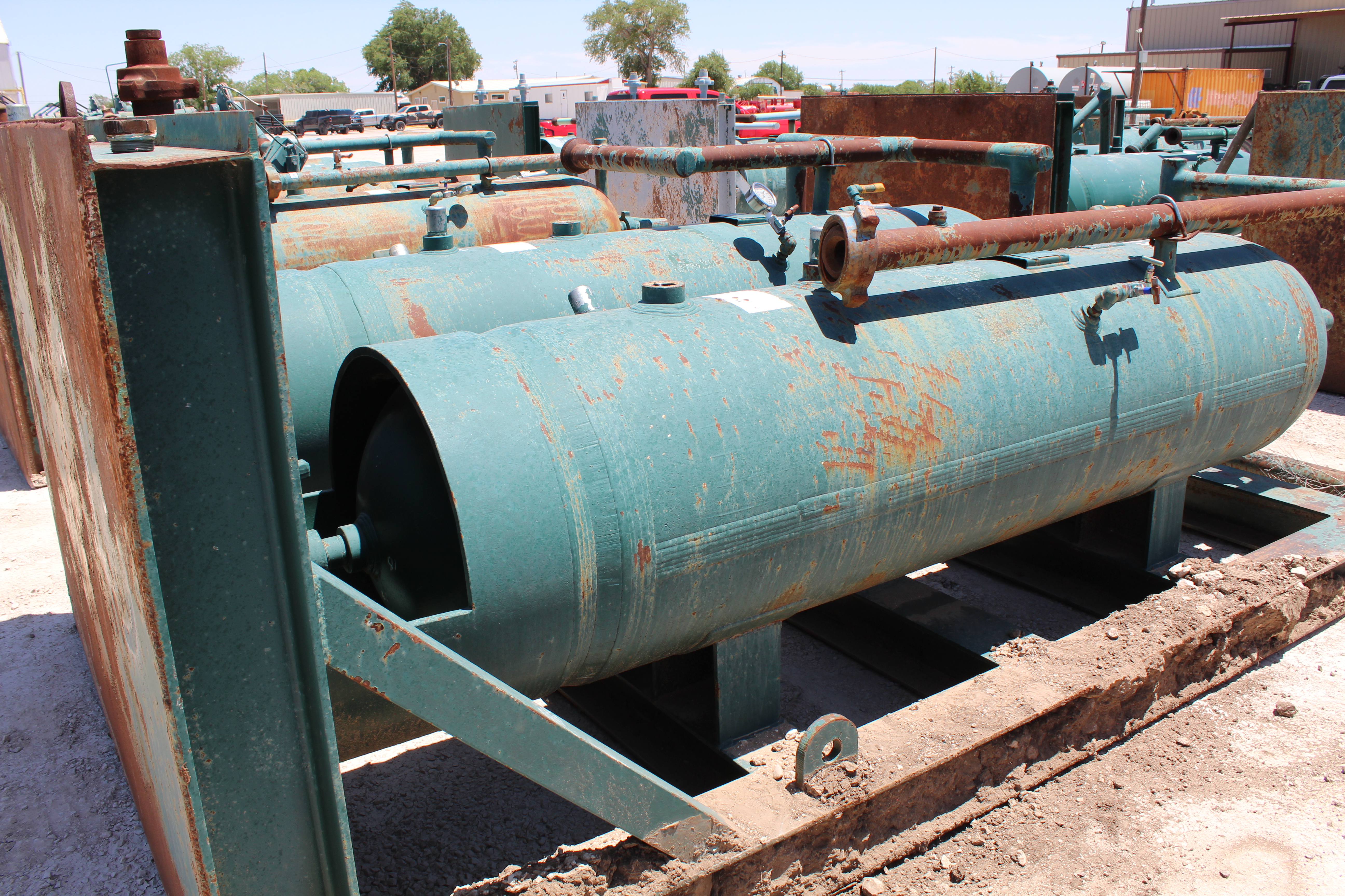 Used Sand Trap, Dual, Gravity, 30"x8', 3000#