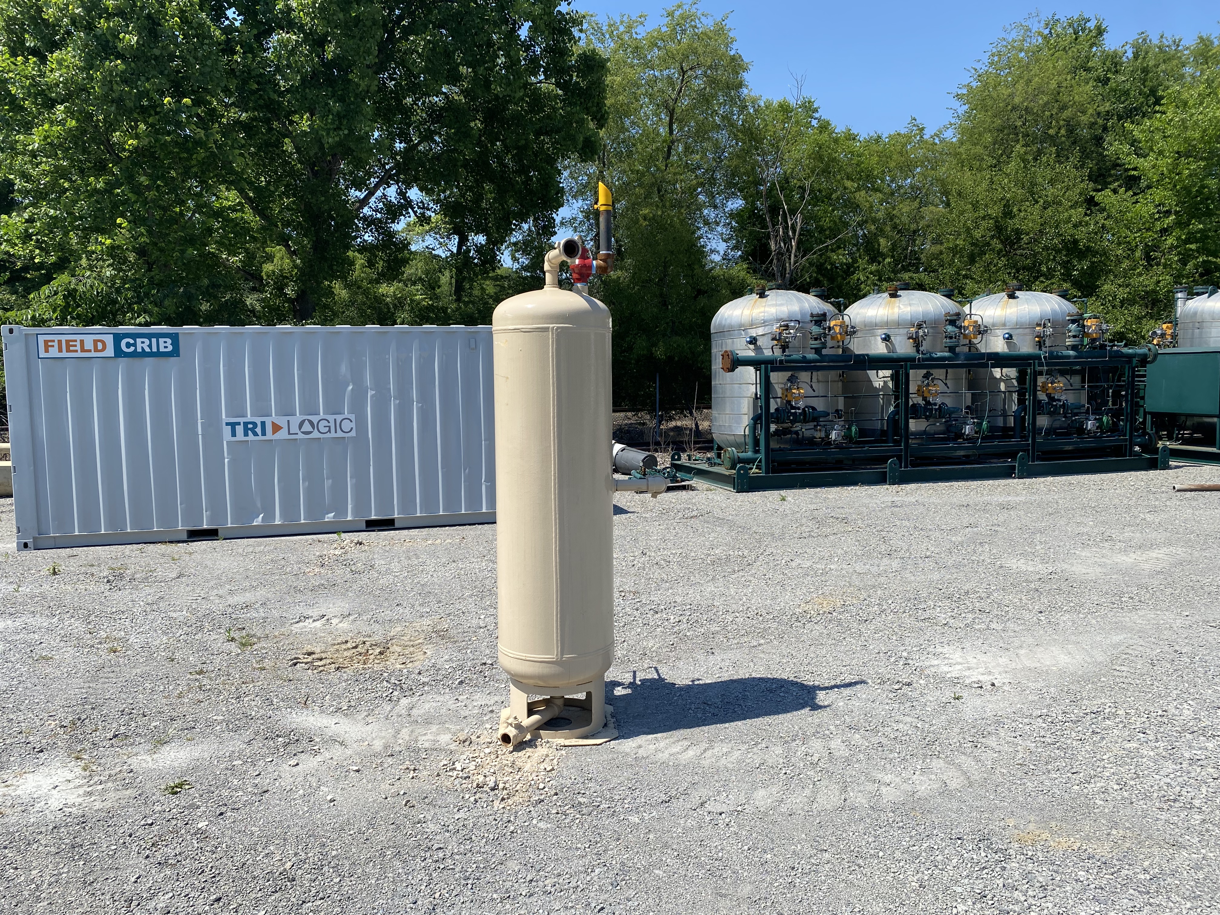 Used Separator, Vertical, 2P, 24"x5', 500#