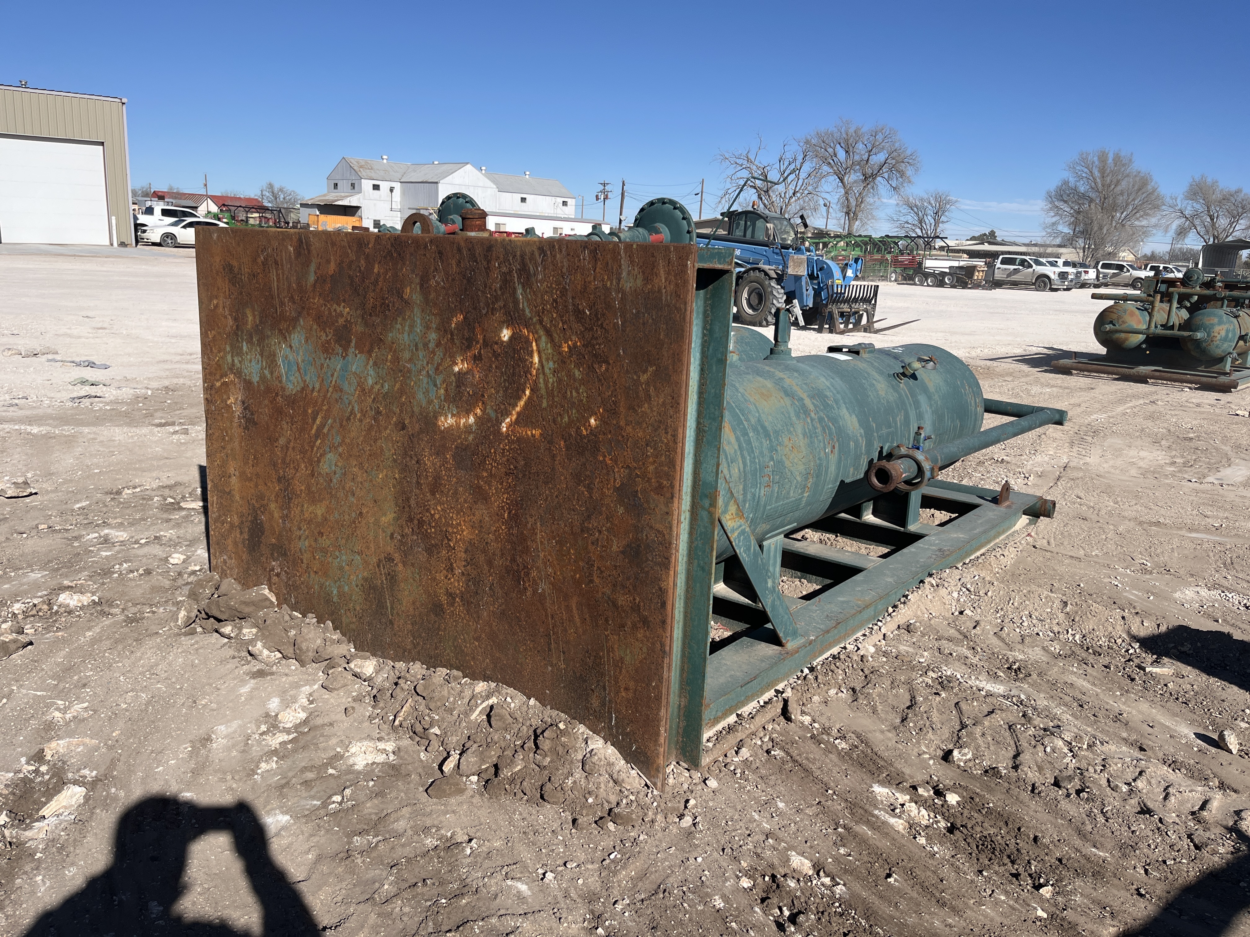 Used Sand Trap, Dual, Gravity, 30"x8', 3000#