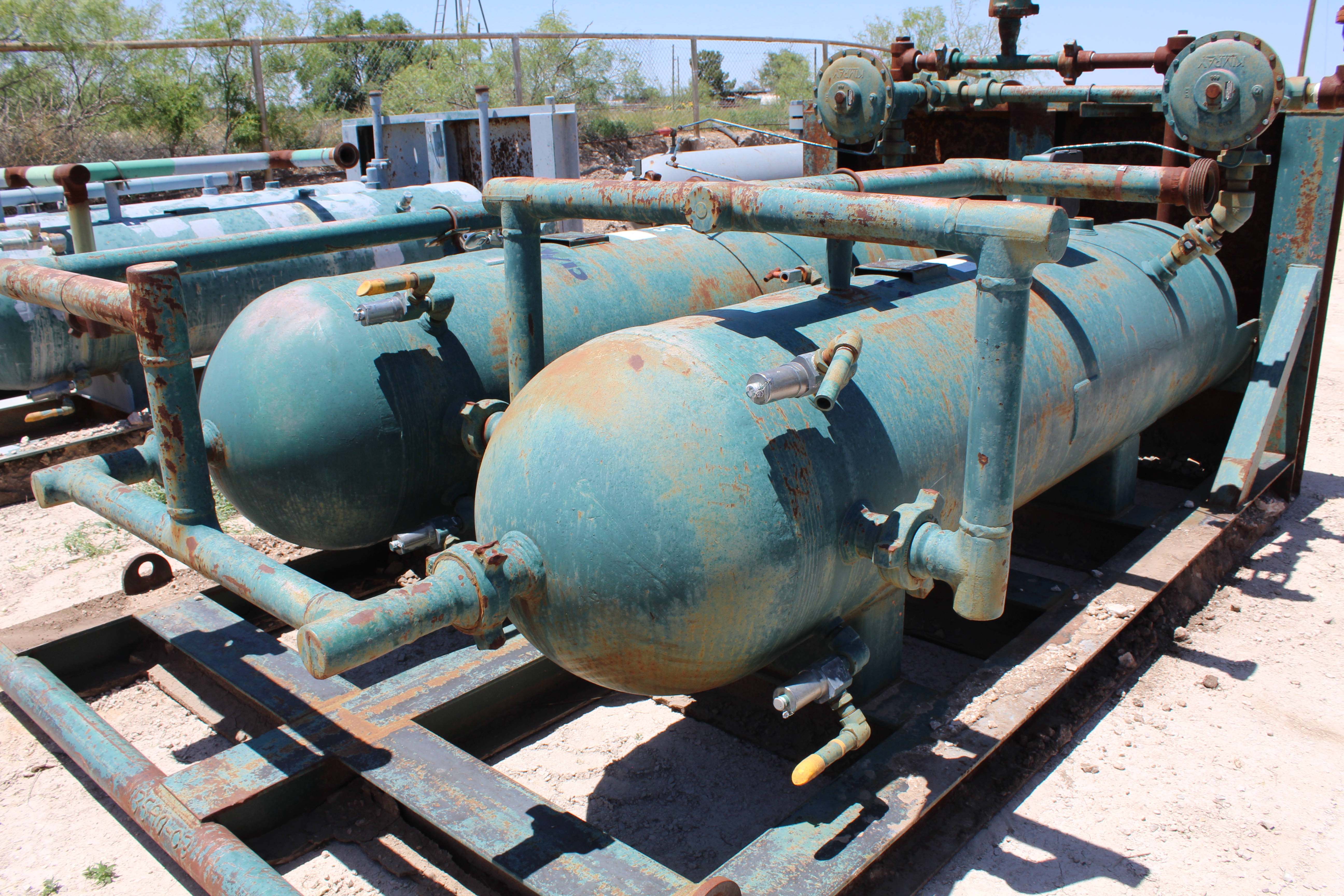 Used Sand Trap, Dual, Gravity, 30"x8', 3000#