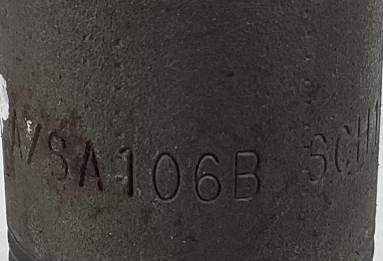 Nipple, 1"x3", SCH160