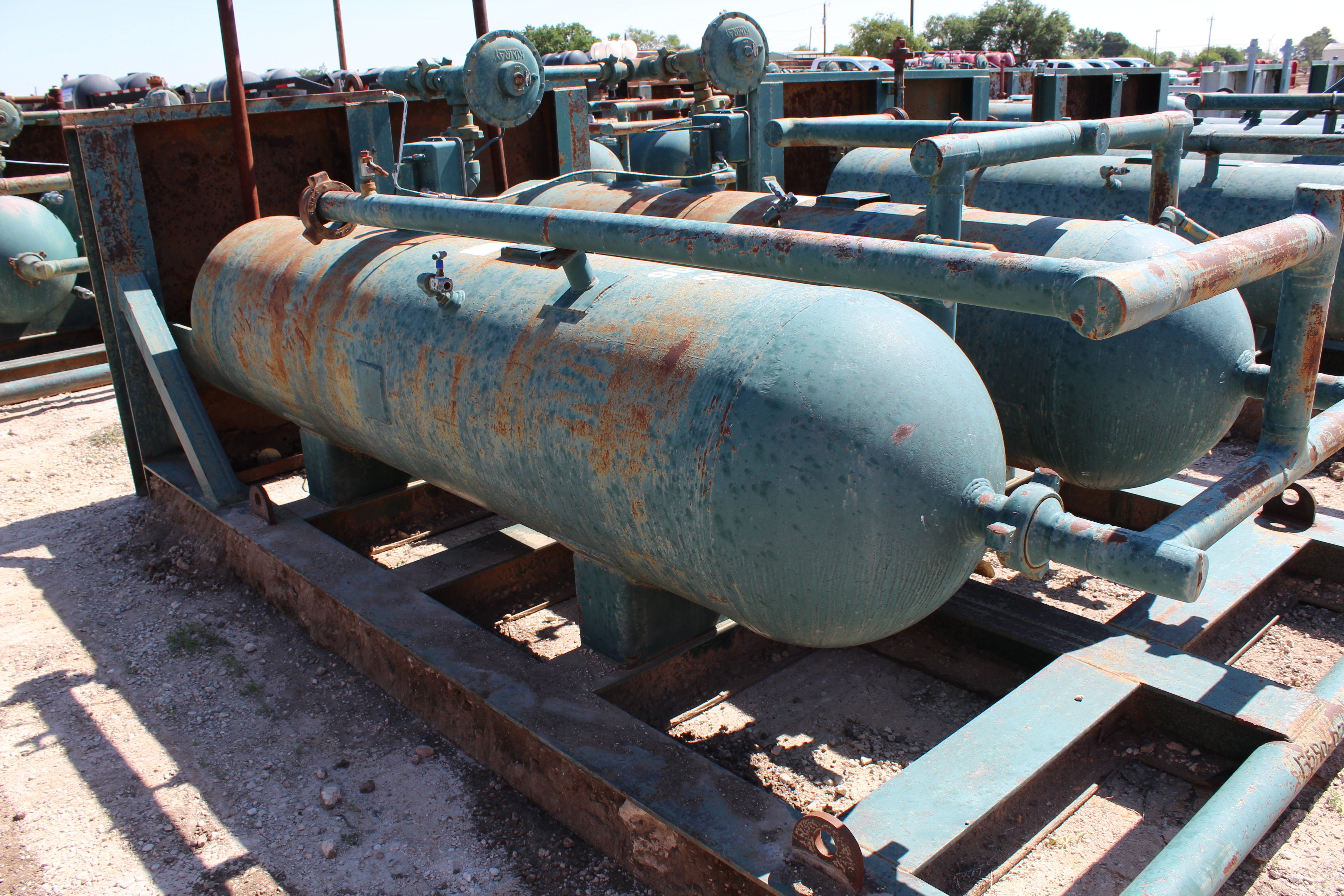 Used Sand Trap, Dual, Gravity, 30"x8', 3000#