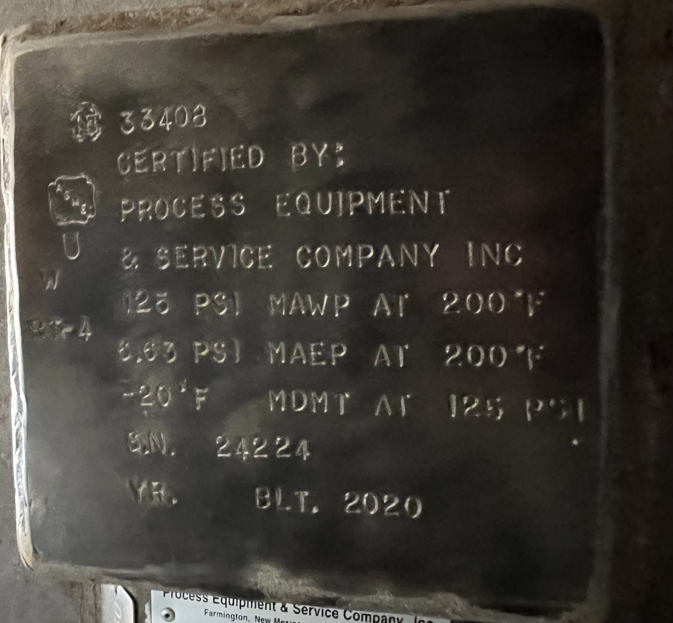 Separator, Vertical, 2P, 60"x10', 125#