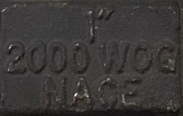 Valve, Isolator, Ball, FxMxF, 1"x1"x1/4", 2000#