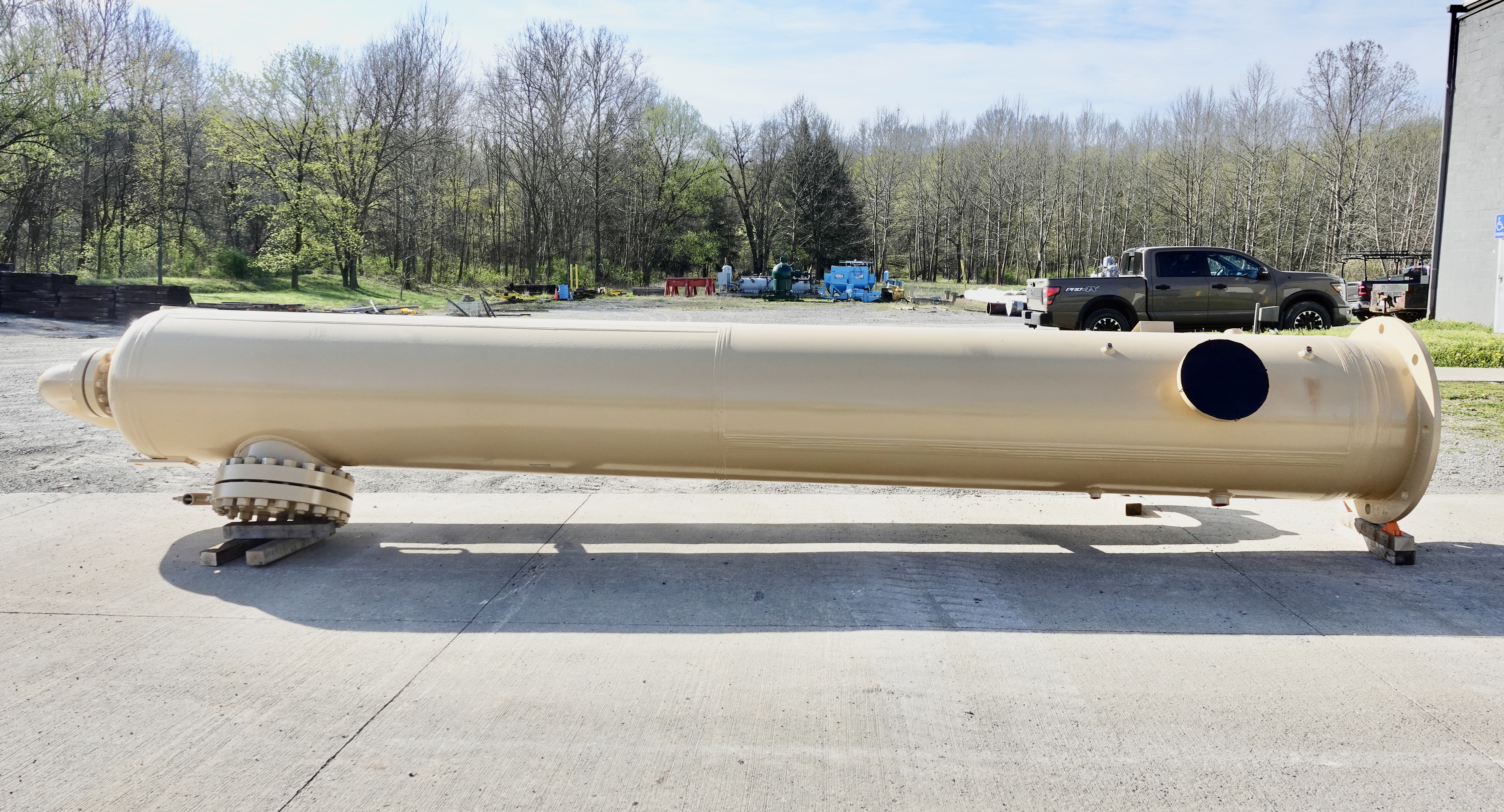 Used Tower, Glycol, Structured Packing, 36"x21'6", 1440#