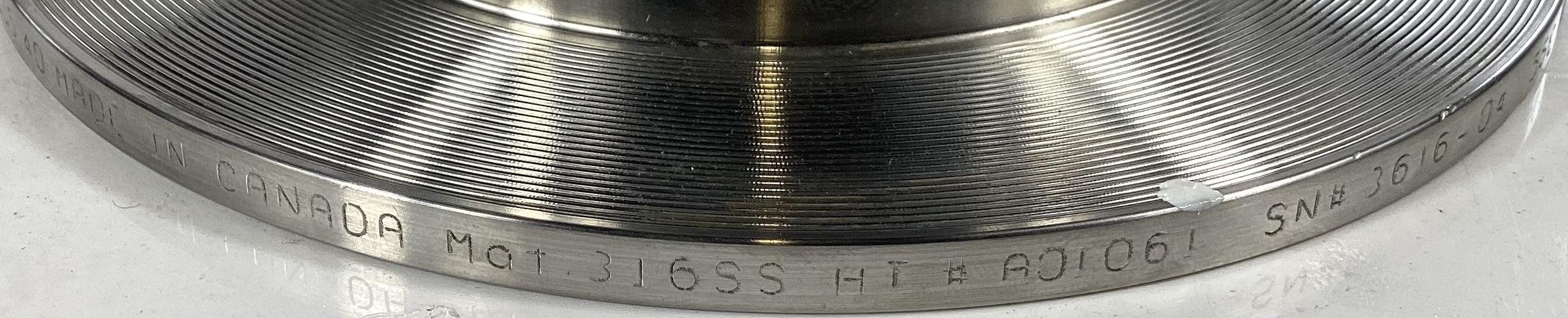 Flow Conditioner, 4", RF150-2500, SS, SCH40