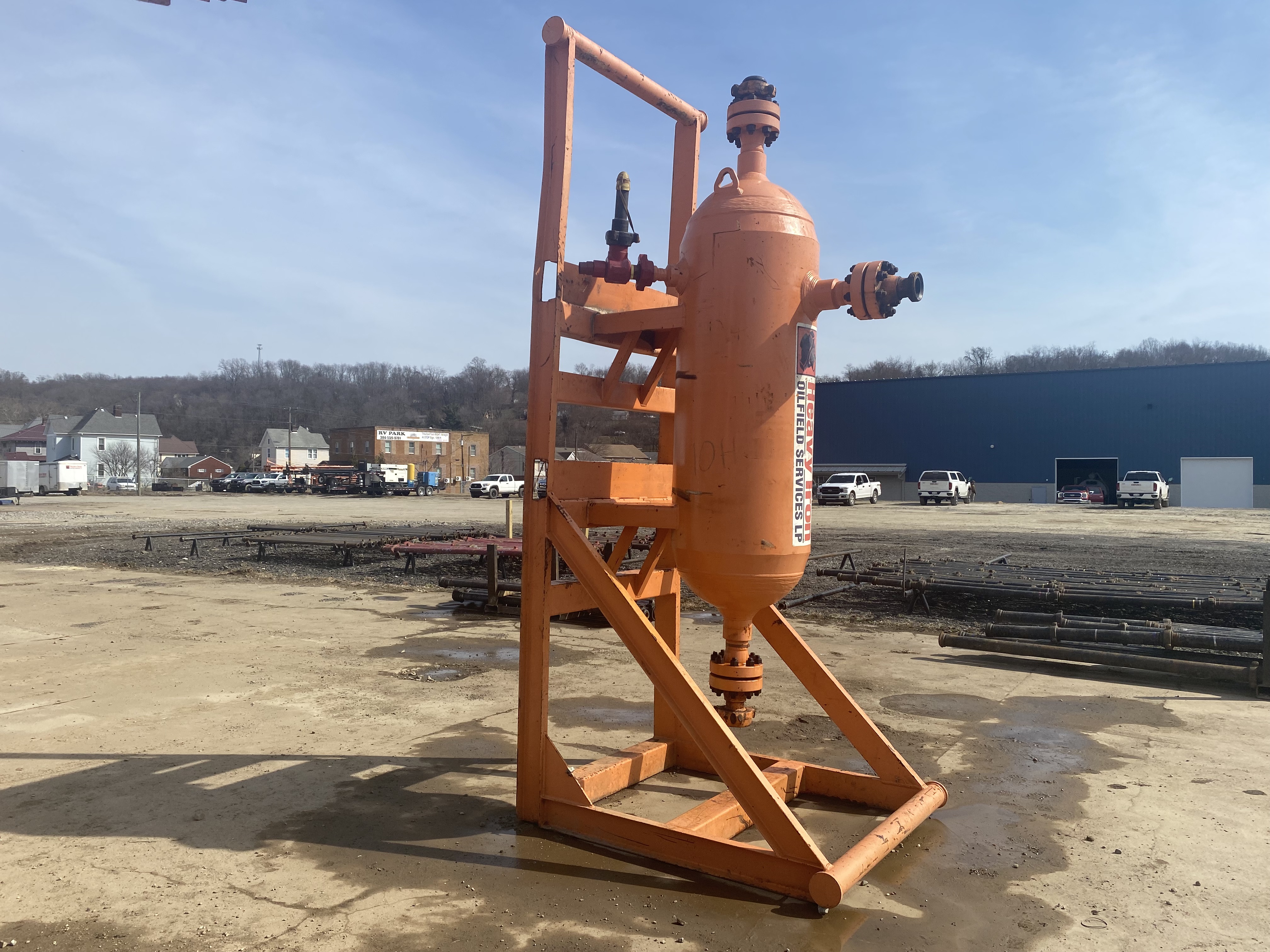 Used Sand Trap, Gravity, 28"x6', 10000#