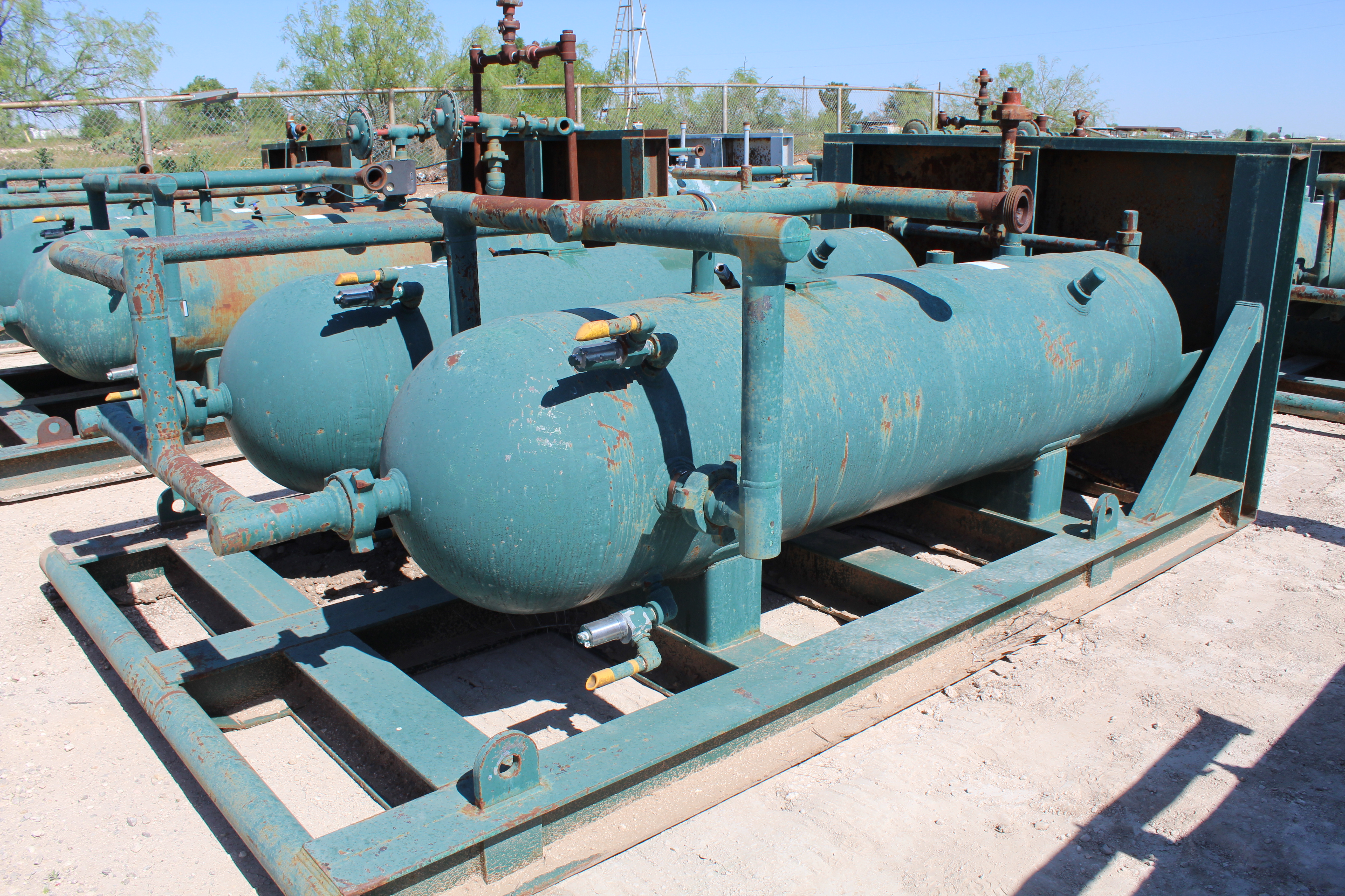 Used Sand Trap, Dual, Gravity, 30"x8', 3000#