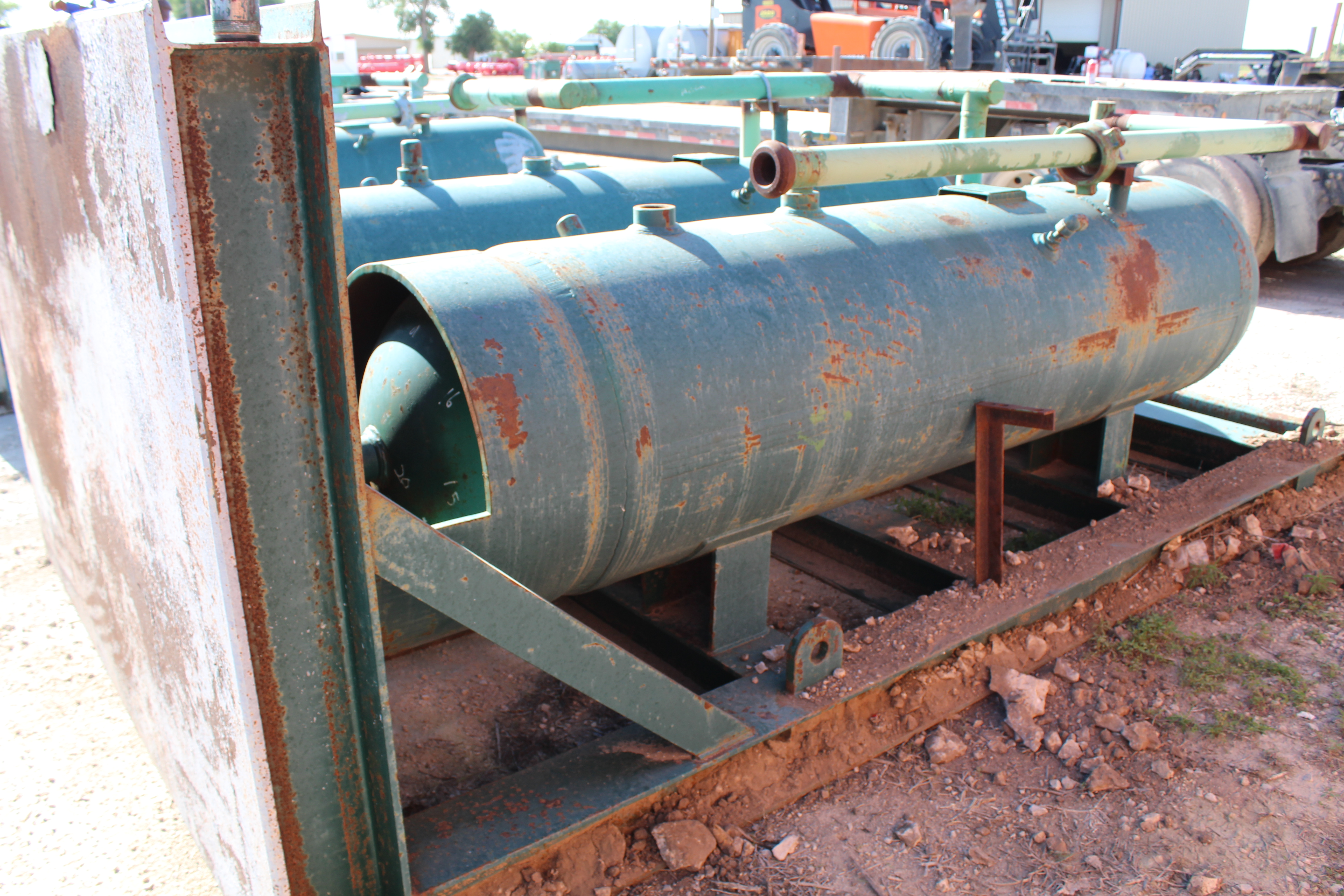 Used Sand Trap, Dual, Gravity, 30"x8', 3000#